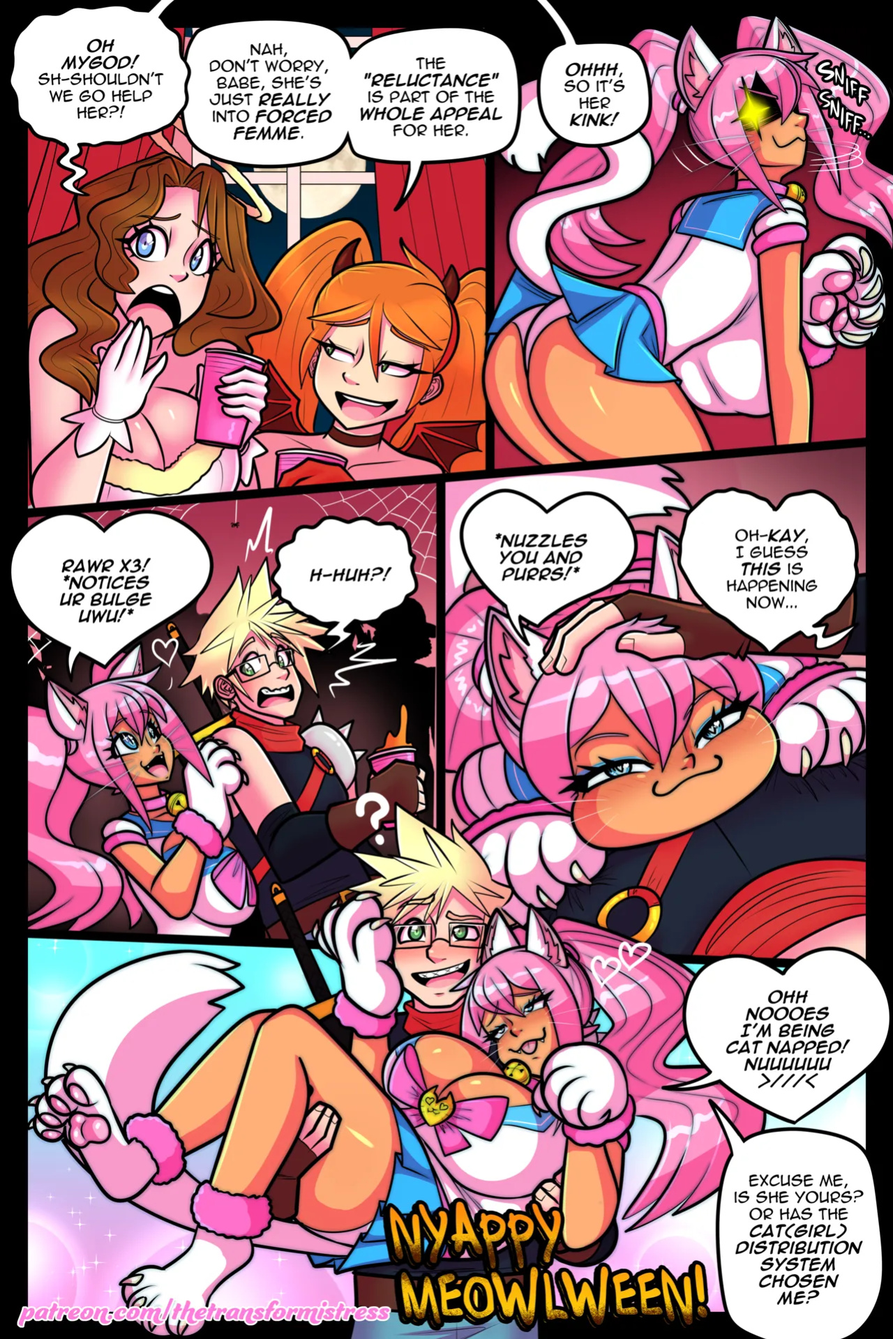 [TheTransformistress] Curse of the Kawaii Catgirl UWU