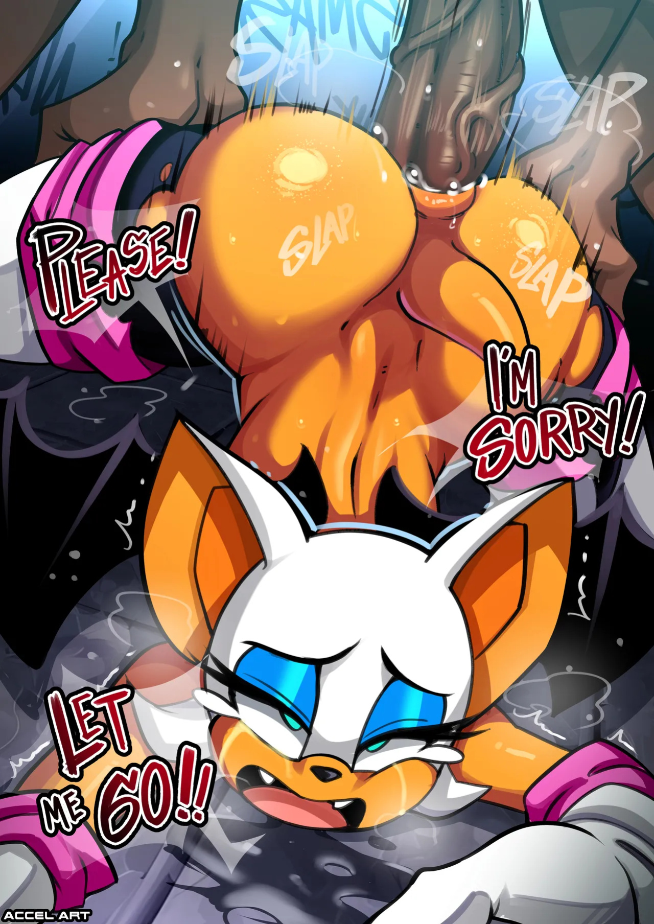[Accel Art] Rouge The Bat (english)