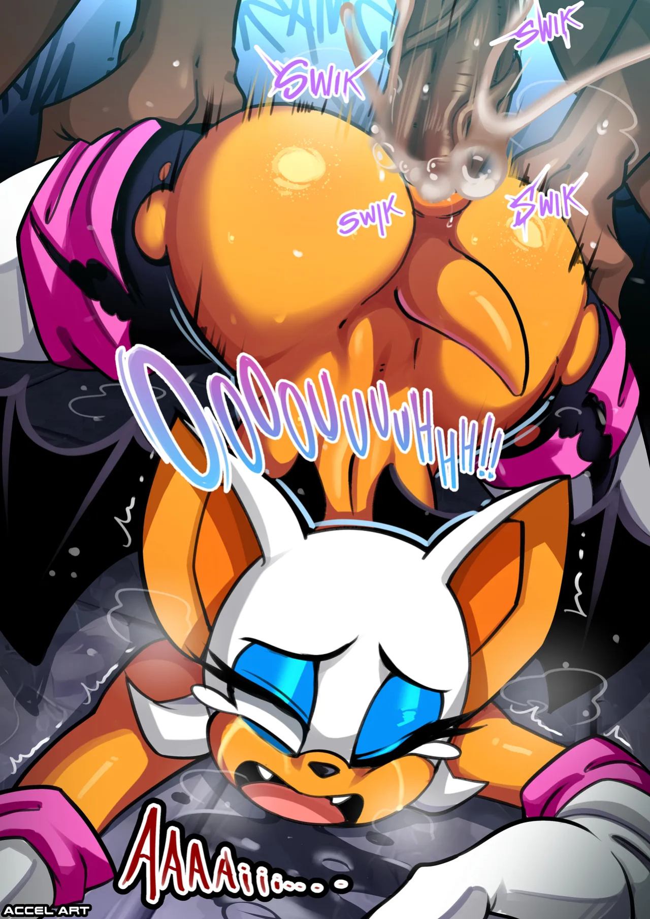 [Accel Art] Rouge The Bat (english)