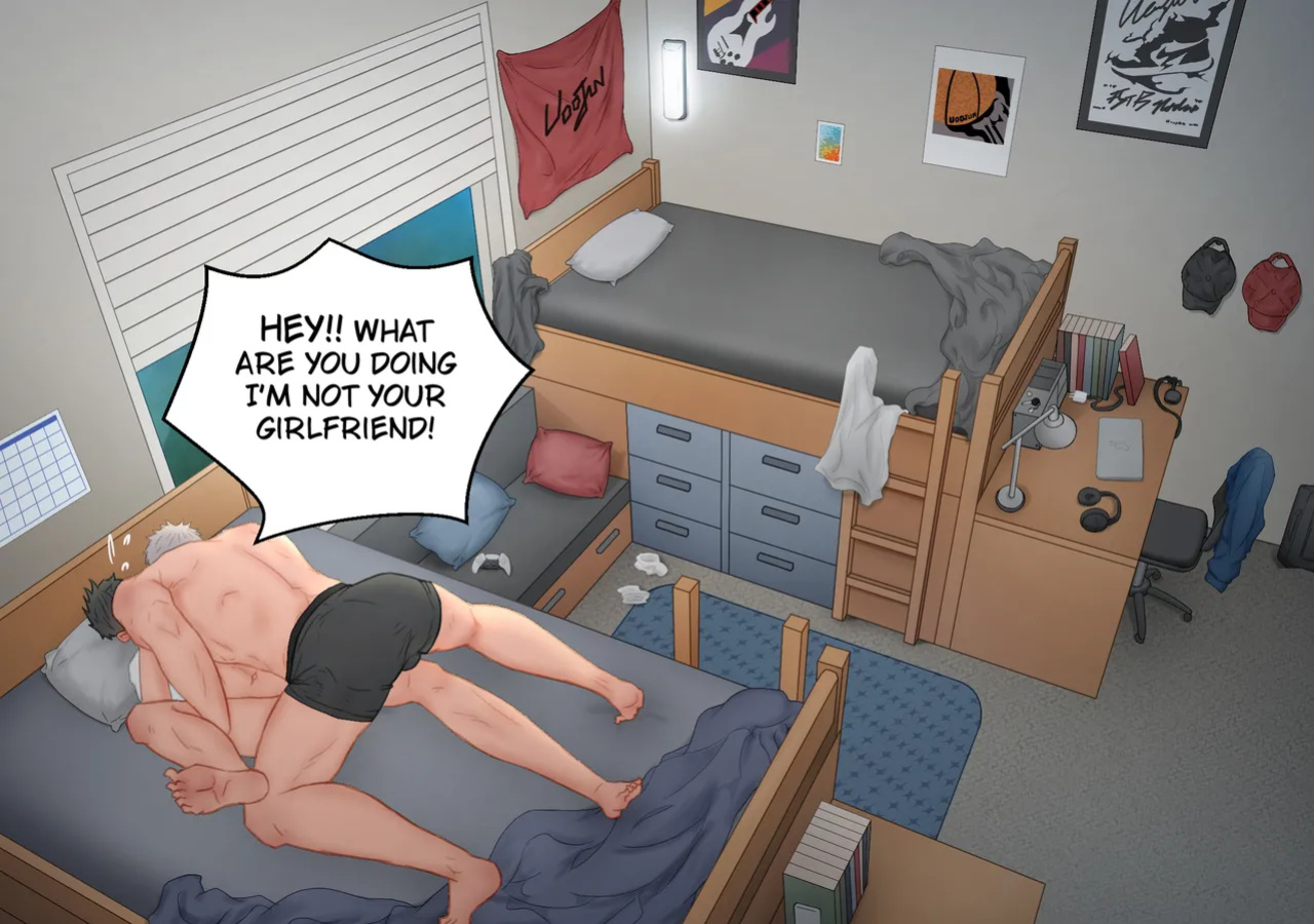 [Uoojun][Yaoi Short Comics][My Roommate]