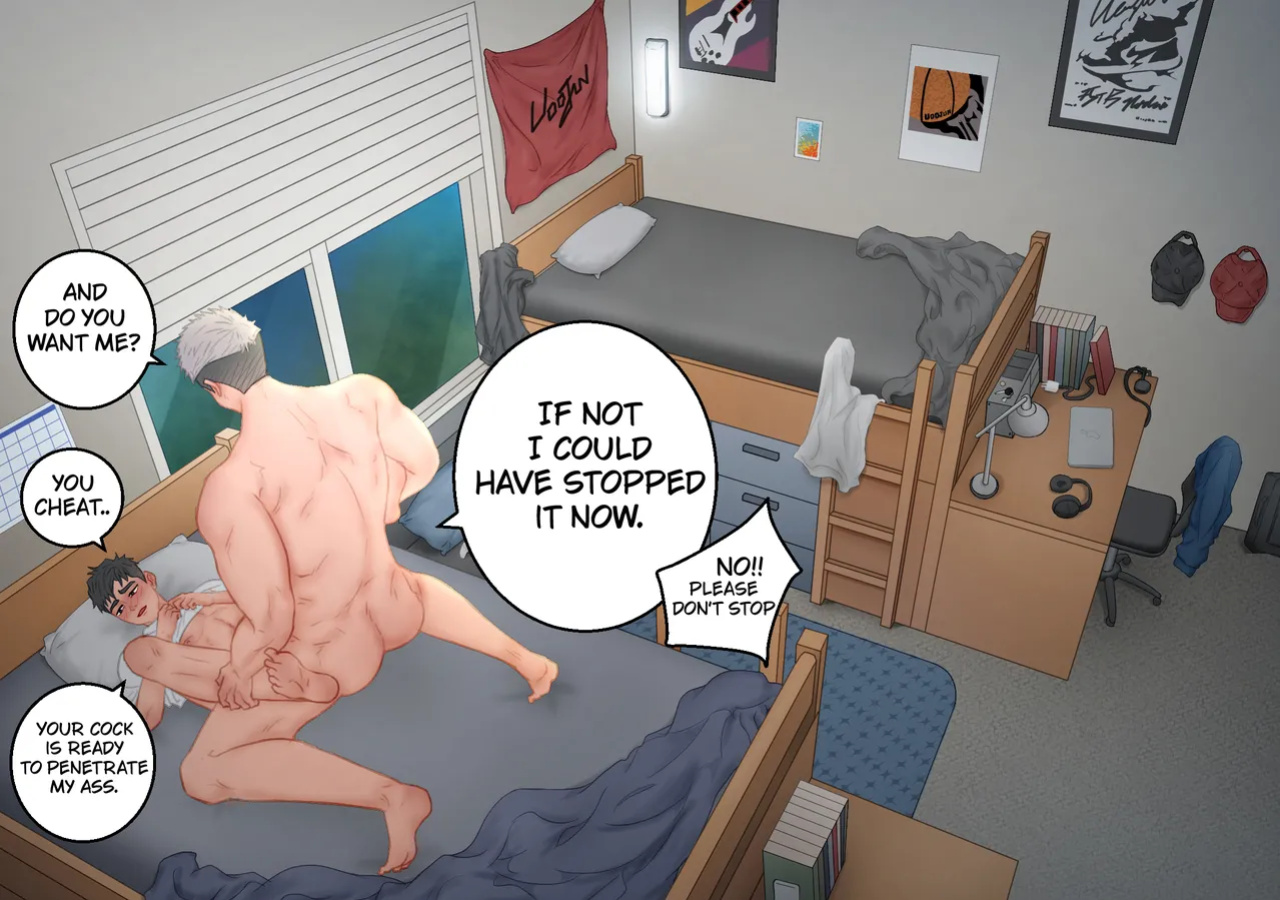 [Uoojun][Yaoi Short Comics][My Roommate]
