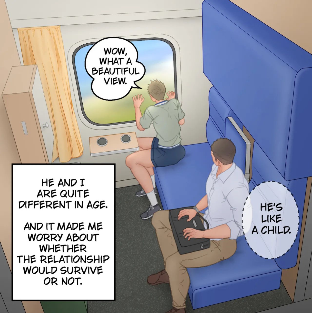 [Uoojun][Yaoi Short Comics][Sleeper train]