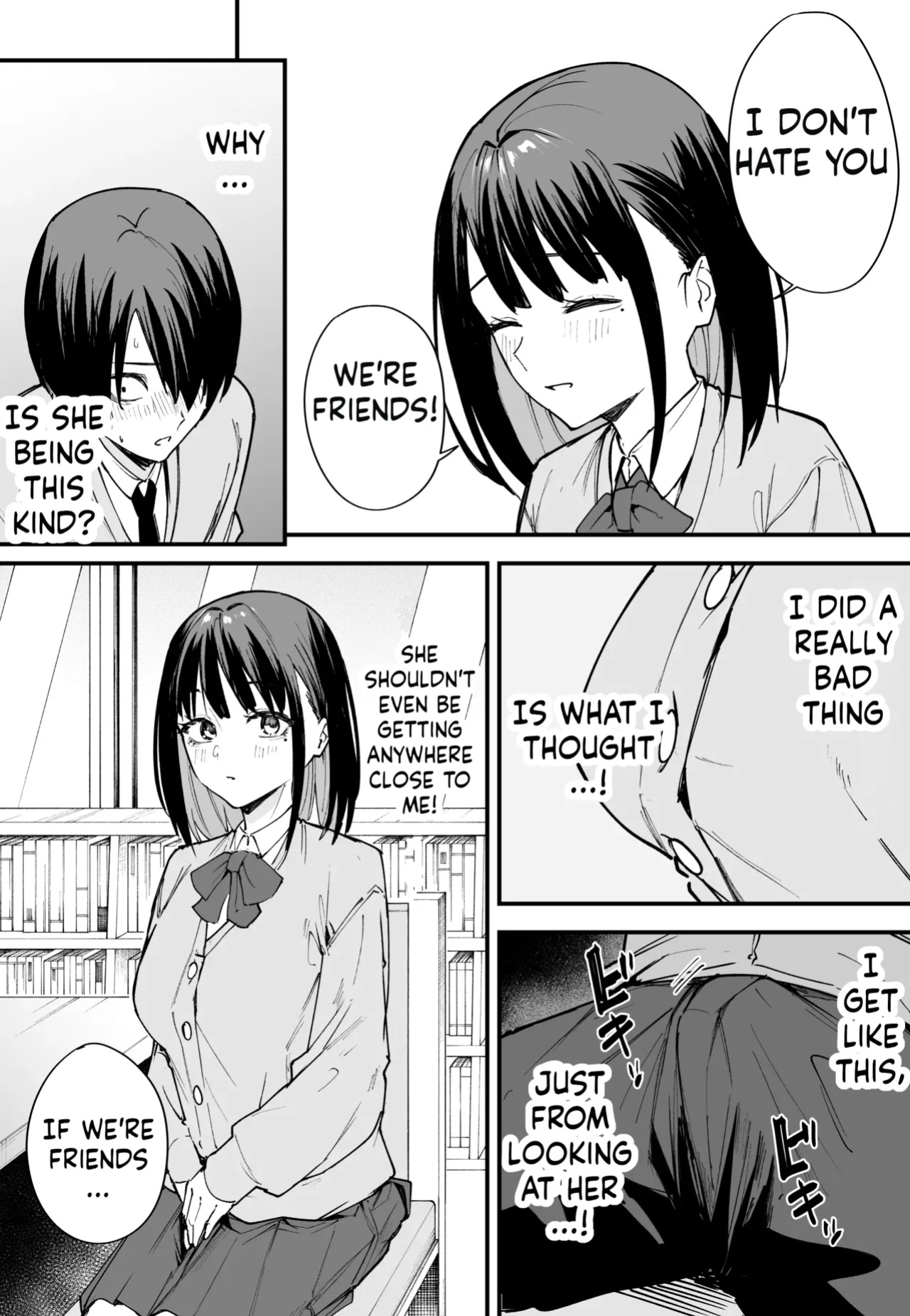 [Fuguta-ke] Kyonyuu no Tomodachi to Tsukiau made no Hanashi Zenpen [ushirotranslations]