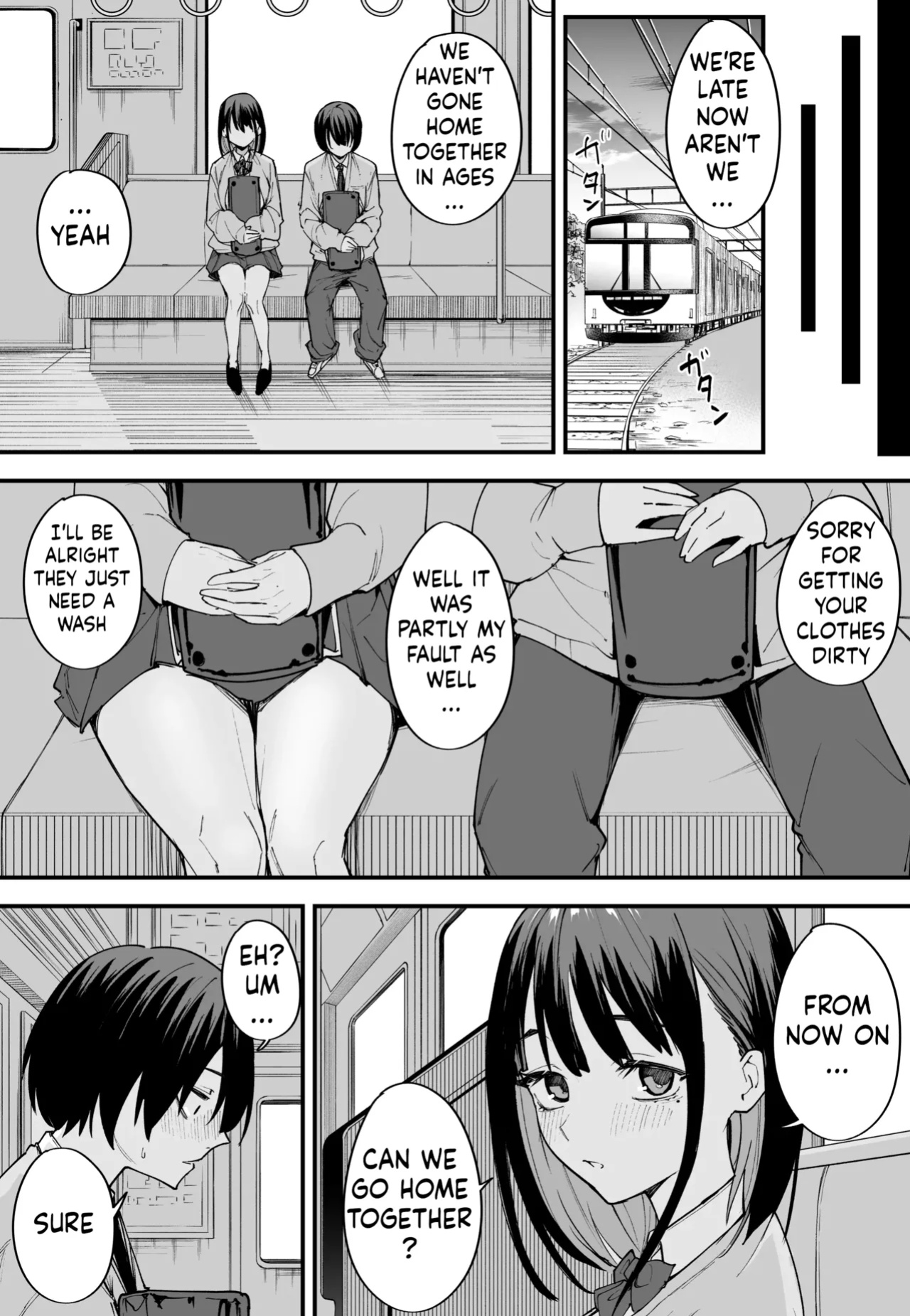 [Fuguta-ke] Kyonyuu no Tomodachi to Tsukiau made no Hanashi Zenpen [ushirotranslations]