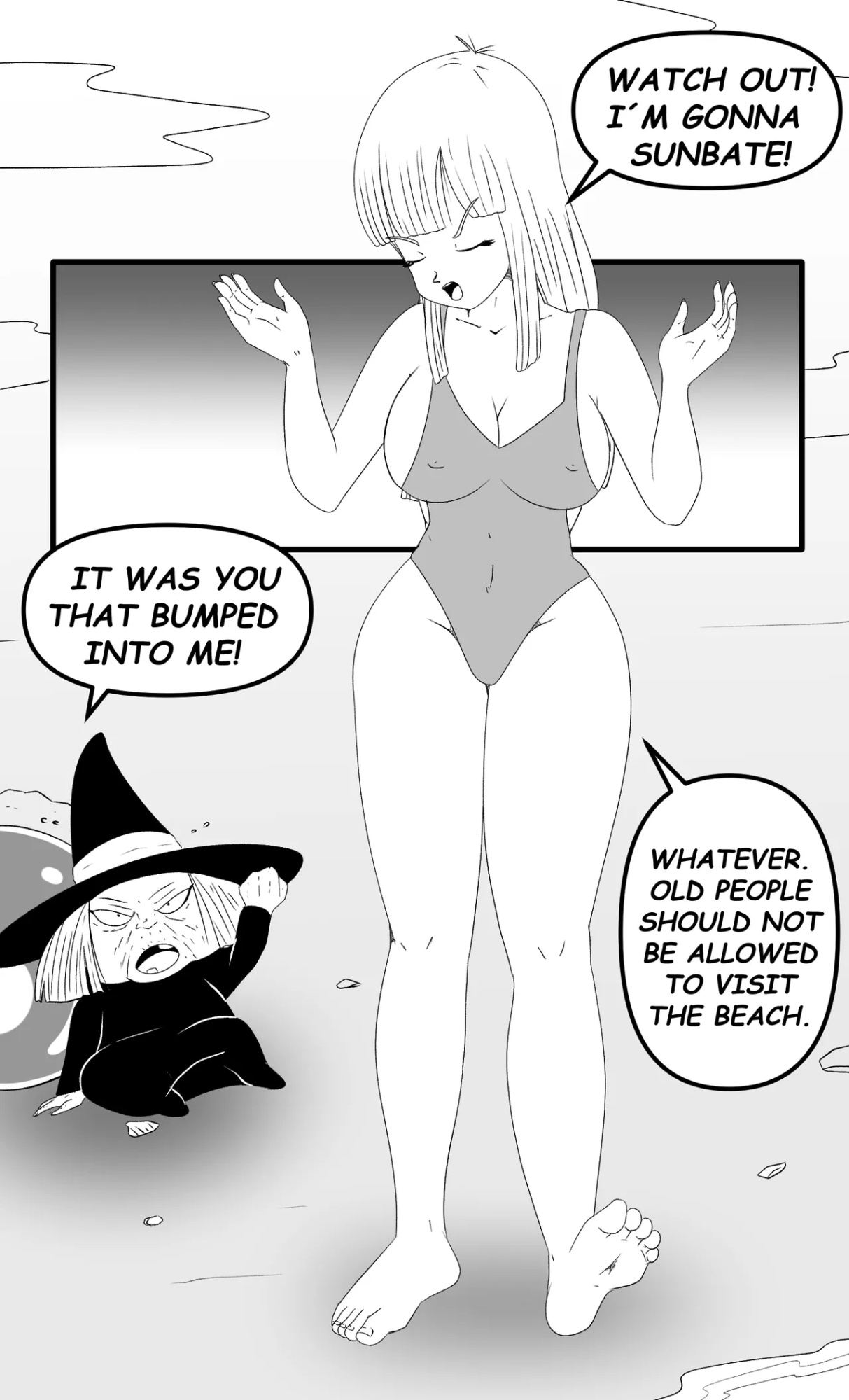 (Mashomash) MARON BODY SWAP URANAI BABA (Dragon Ball Z)