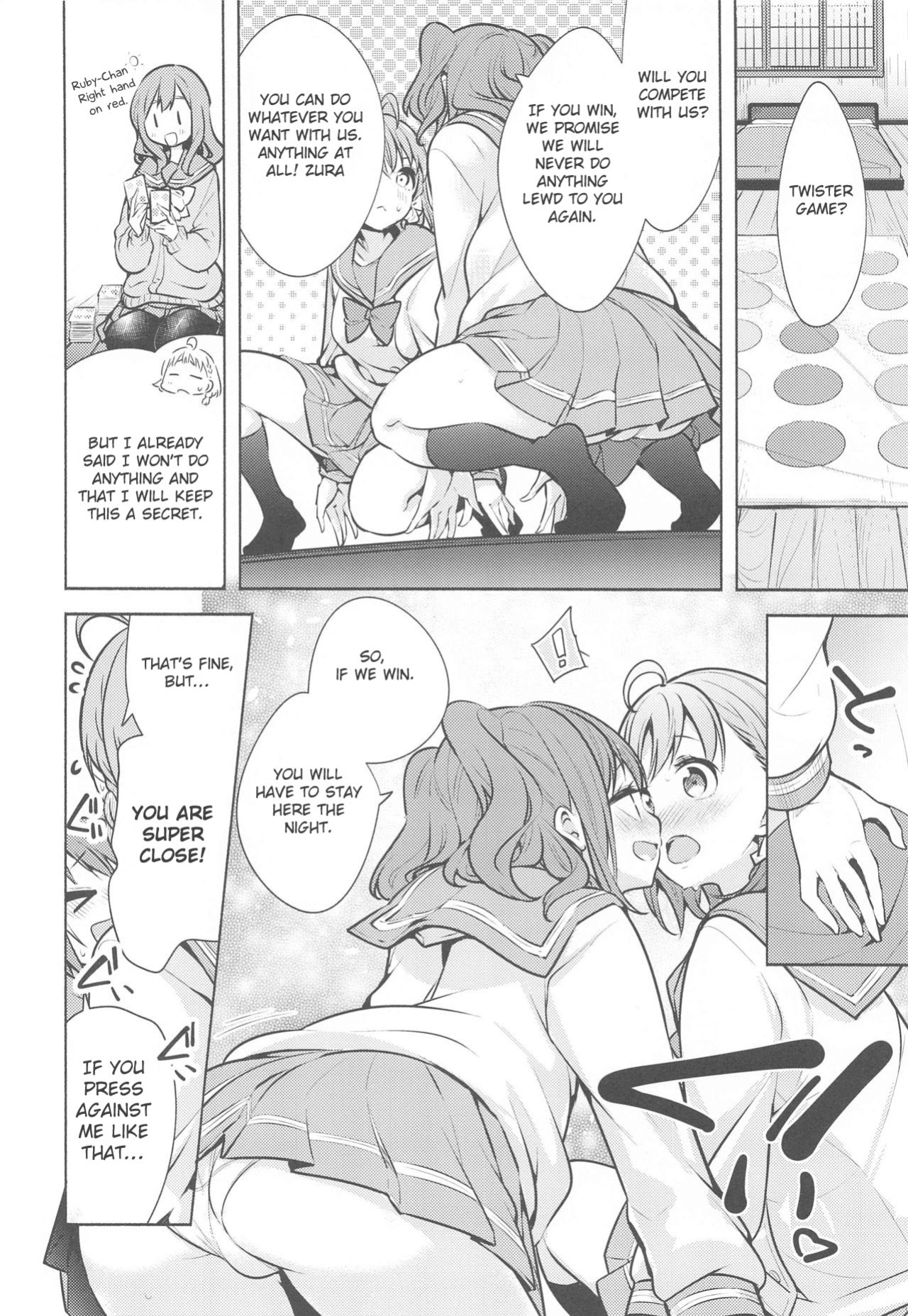 (Bokura no Love Live! 24) [Tohosanhun (Chada)] Kore de Kyouhan da ne? | Am I an accomplice now? (Love Live! Sunshine!!)