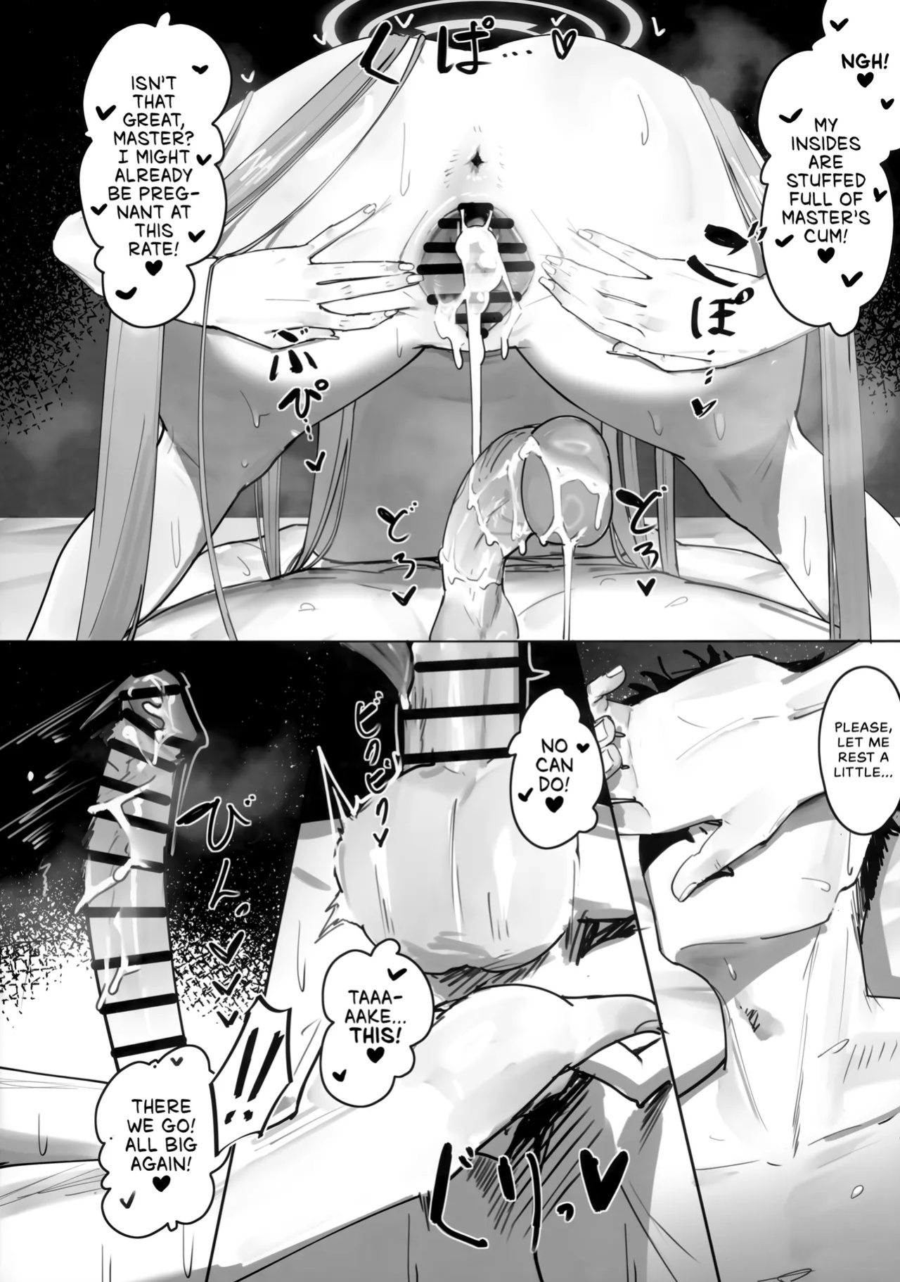 (C103) [Shikisoku Zeku (Shiki)] "Oyome-san" nii Shite Kure! | Make Me Your Bride, Too! Please! (Blue Archive) [head empty]