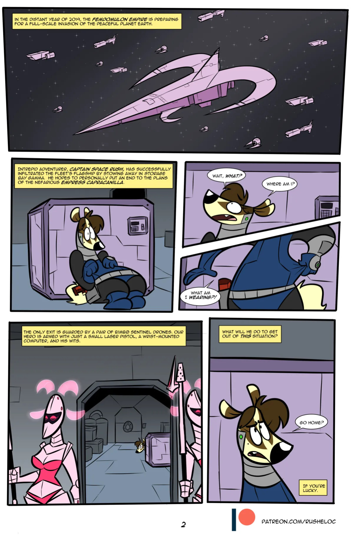 [RushEloc] The Rush-in-Space Program