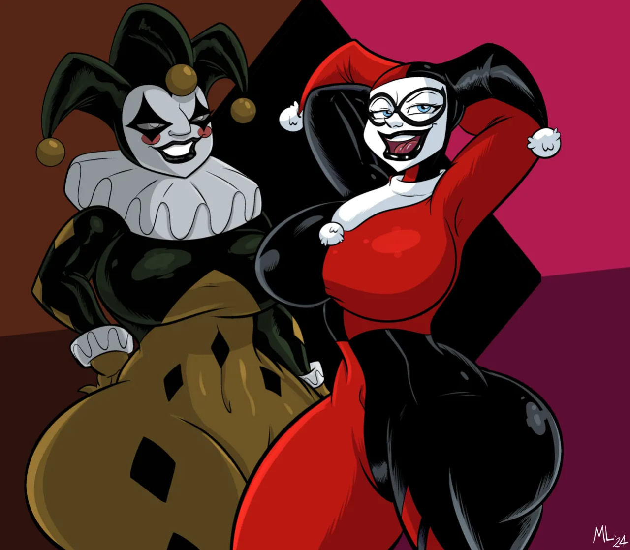 [Ameizing Lewds] Harley Quinn: Don't Open 'til Christmas + Extras
