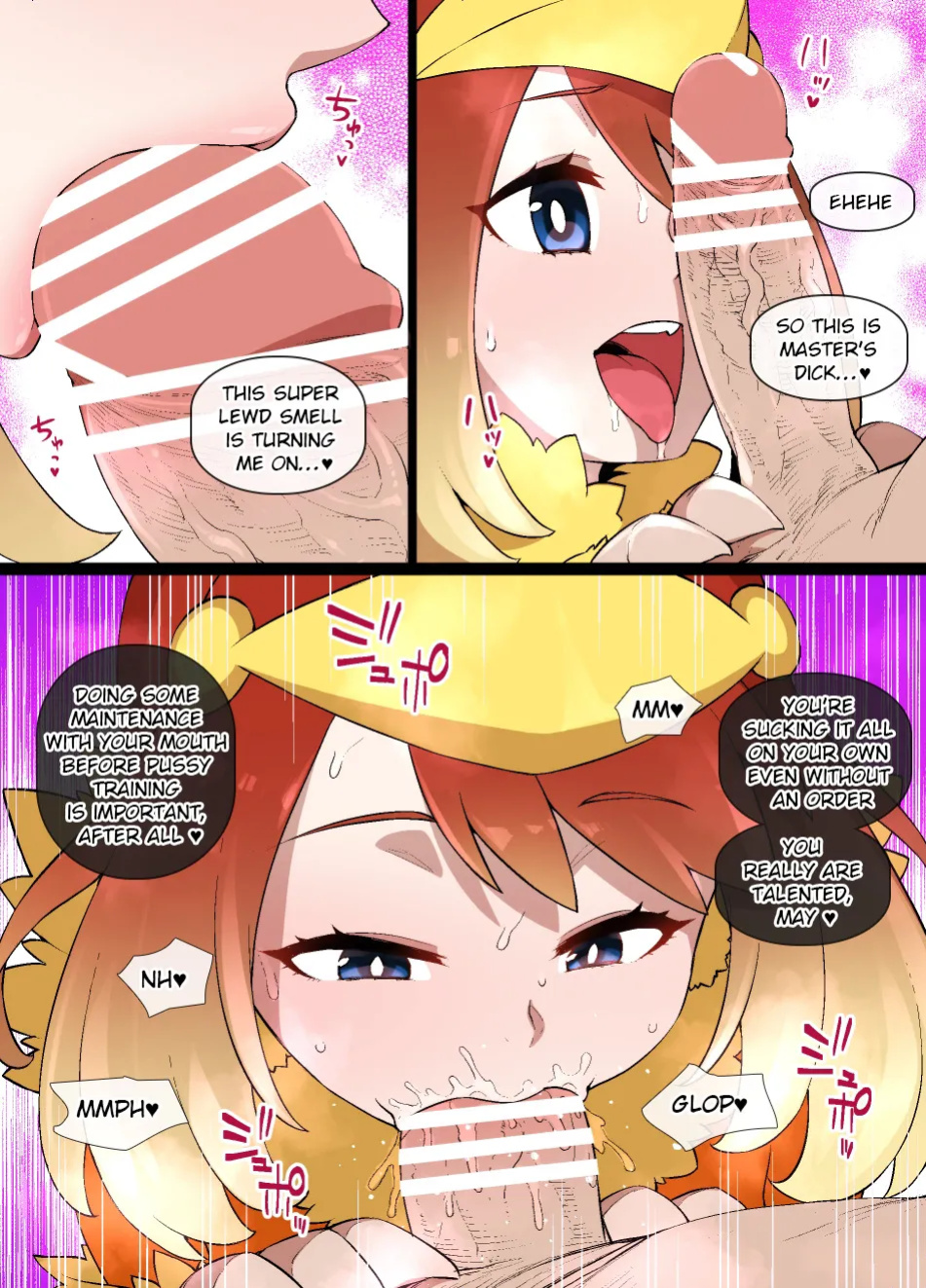 [Kusayarou] Slave Ball Mind Control: May and Torchic | Slave Ball MC Haruka & Achamo (Pokémon)