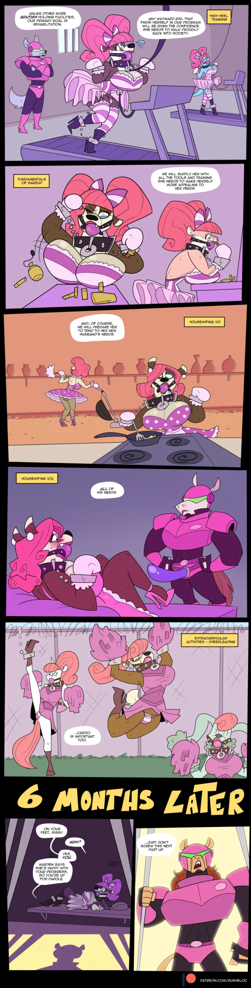 [RushEloc] Sissy Time for Sissy Crimes + Extra