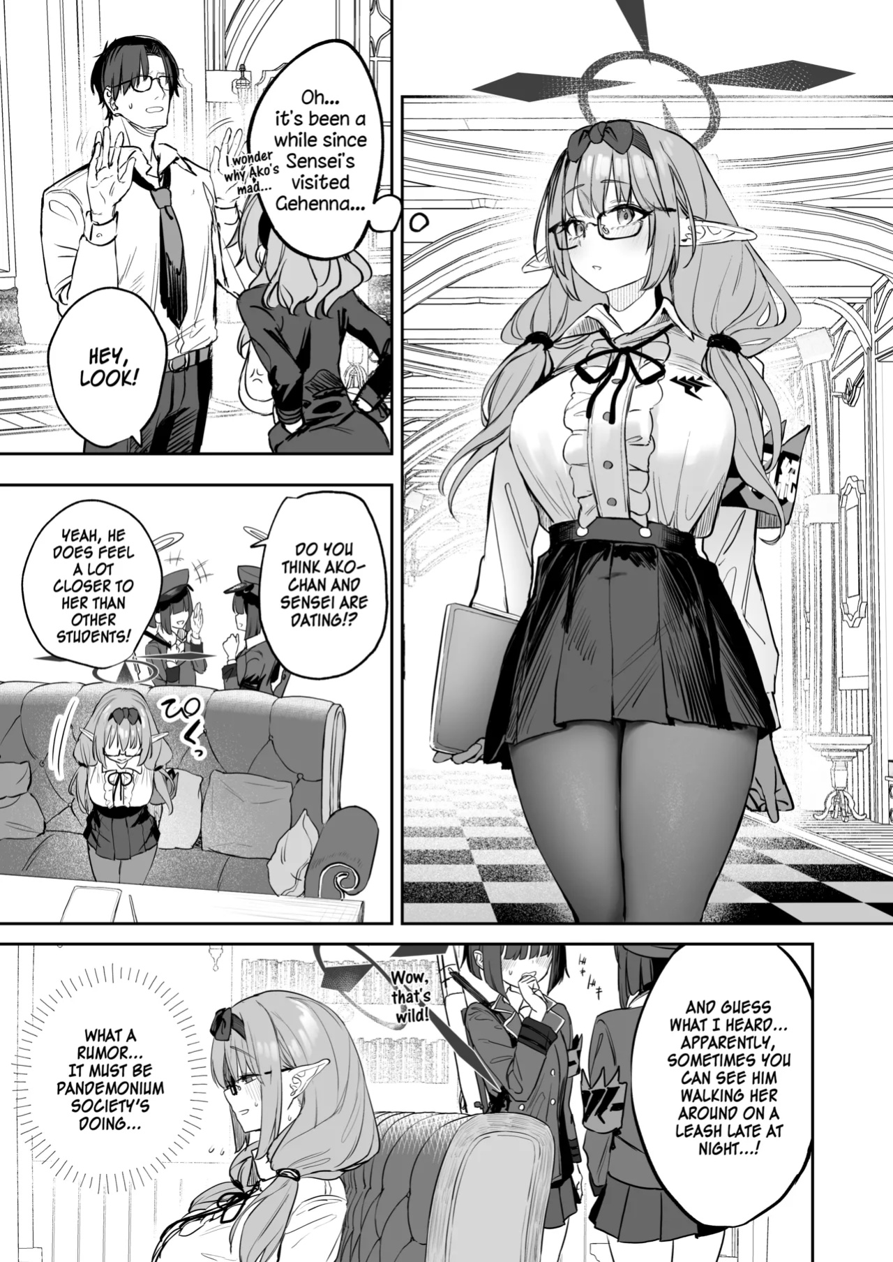 [Kawaraya-Koubou (Kawaraya)] Ore no Seito wa Succubus Kamo Shirenai | My Student Might Be a Succubus (Blue Archive) [SDF]