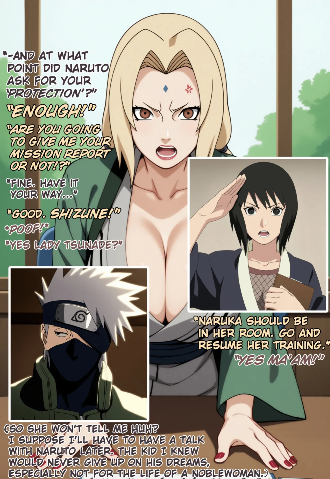 Tsunade's Special Training (Part 6) [AI Generated]