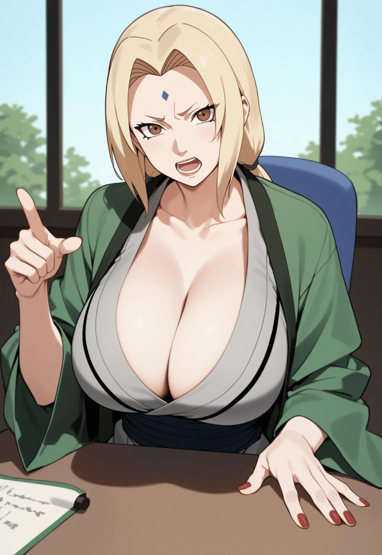 Tsunade's Special Training (Part 6) [AI Generated]