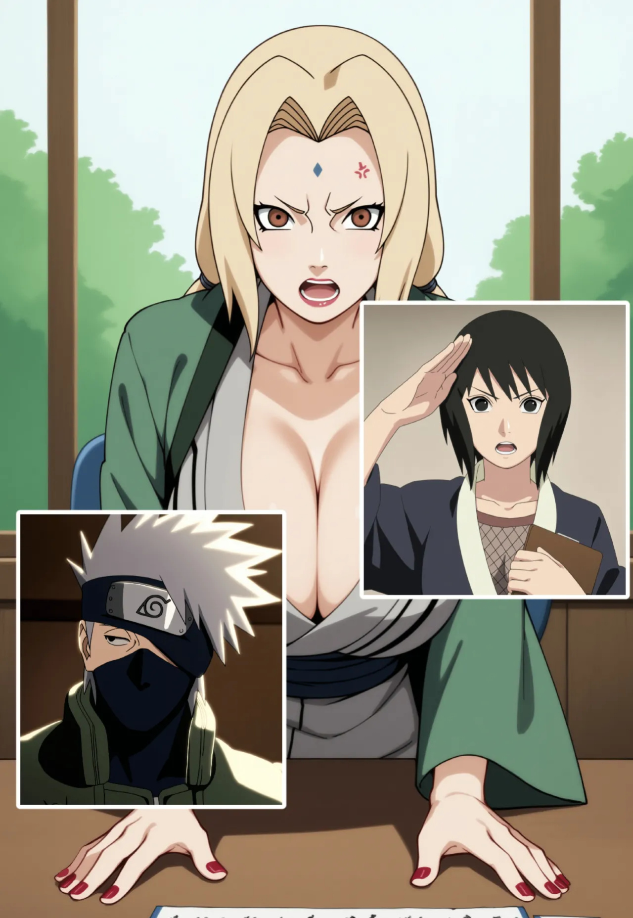 Tsunade's Special Training (Part 6) [AI Generated]