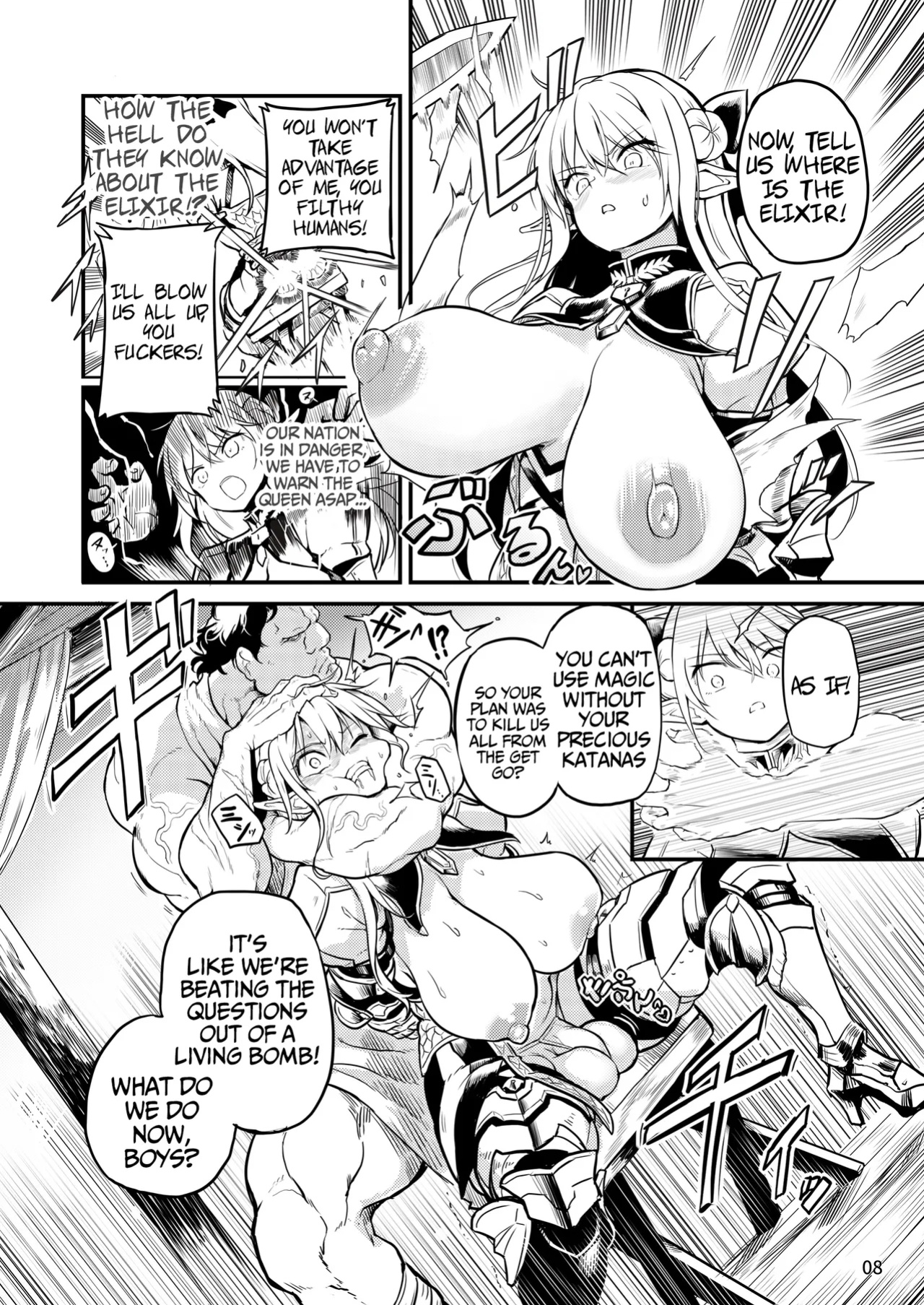 [Efuya (Messy)] Futanari Elf Onna Kishi Verina Ryojoku Sakusei Kangoku [SofiaDimple]