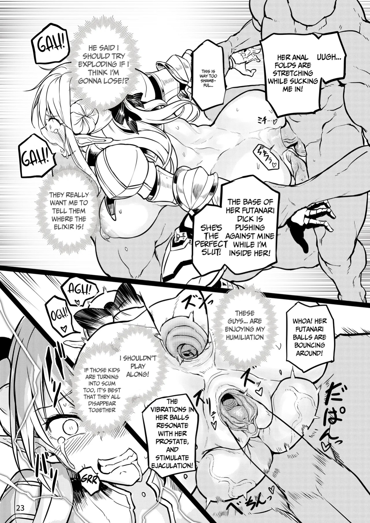 [Efuya (Messy)] Futanari Elf Onna Kishi Verina Ryojoku Sakusei Kangoku [SofiaDimple]