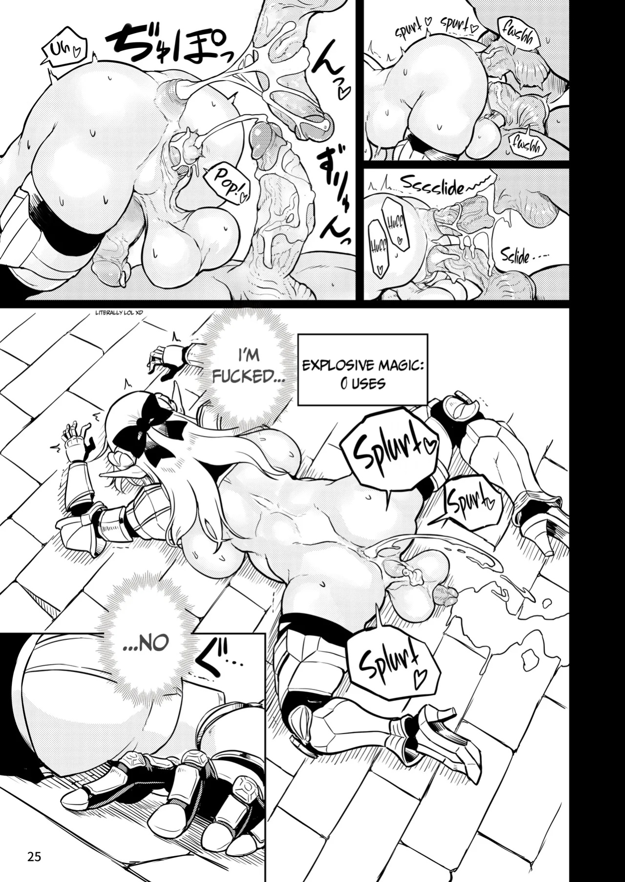 [Efuya (Messy)] Futanari Elf Onna Kishi Verina Ryojoku Sakusei Kangoku [SofiaDimple]