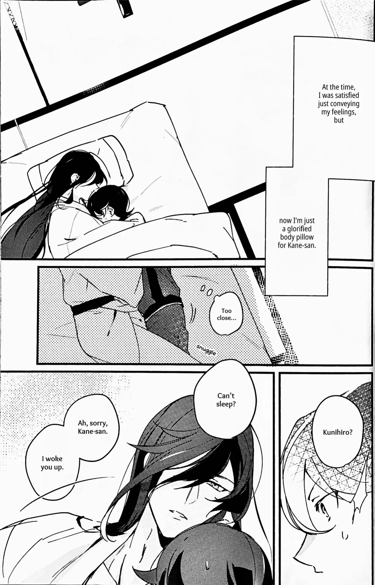 [Jibika (Hanaji)] Kimi no Te | Your Hand (Touken Ranbu) [mayabird]