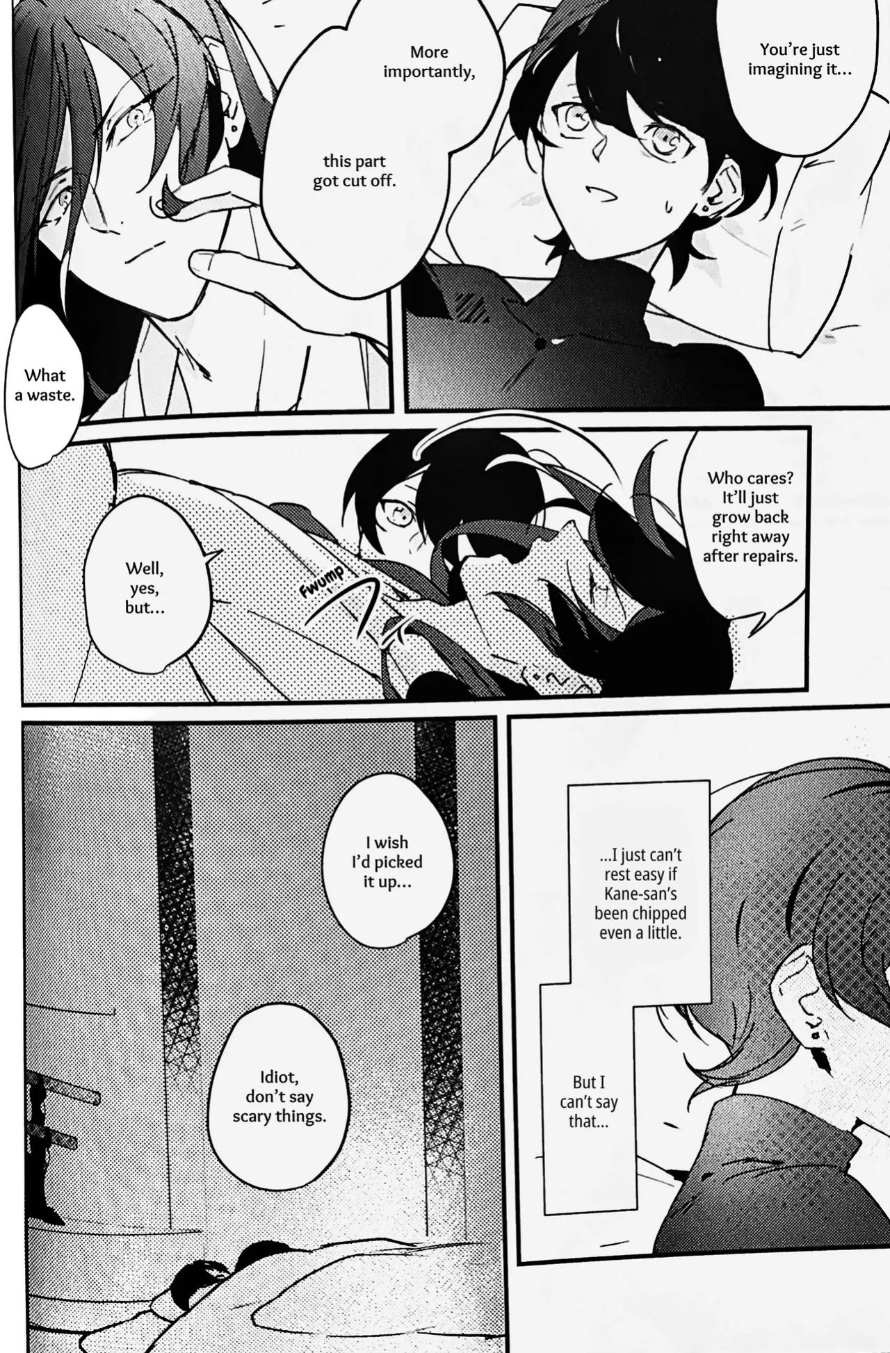[Jibika (Hanaji)] Kimi no Te | Your Hand (Touken Ranbu) [mayabird]