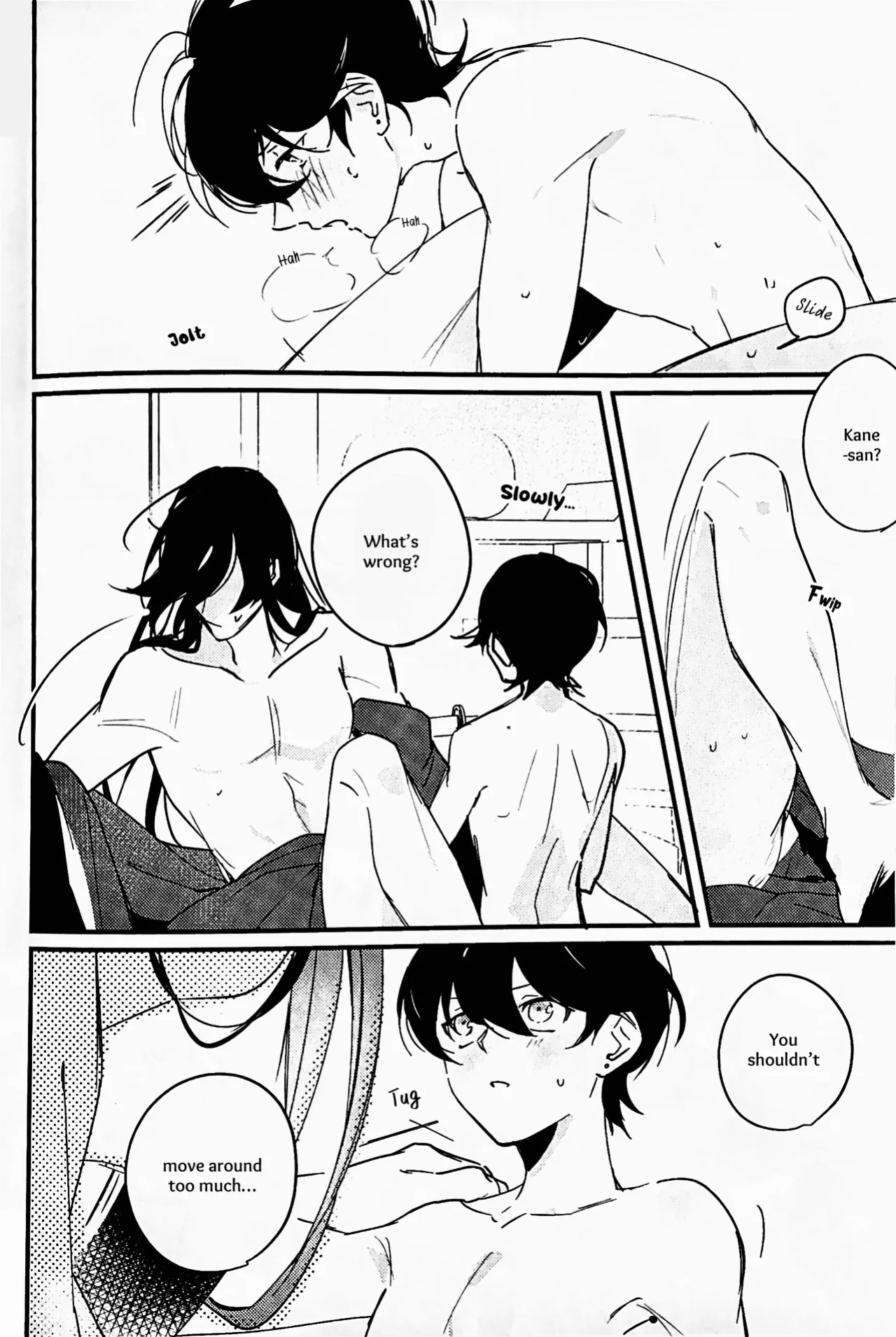 [Jibika (Hanaji)] Kimi no Te | Your Hand (Touken Ranbu) [mayabird]