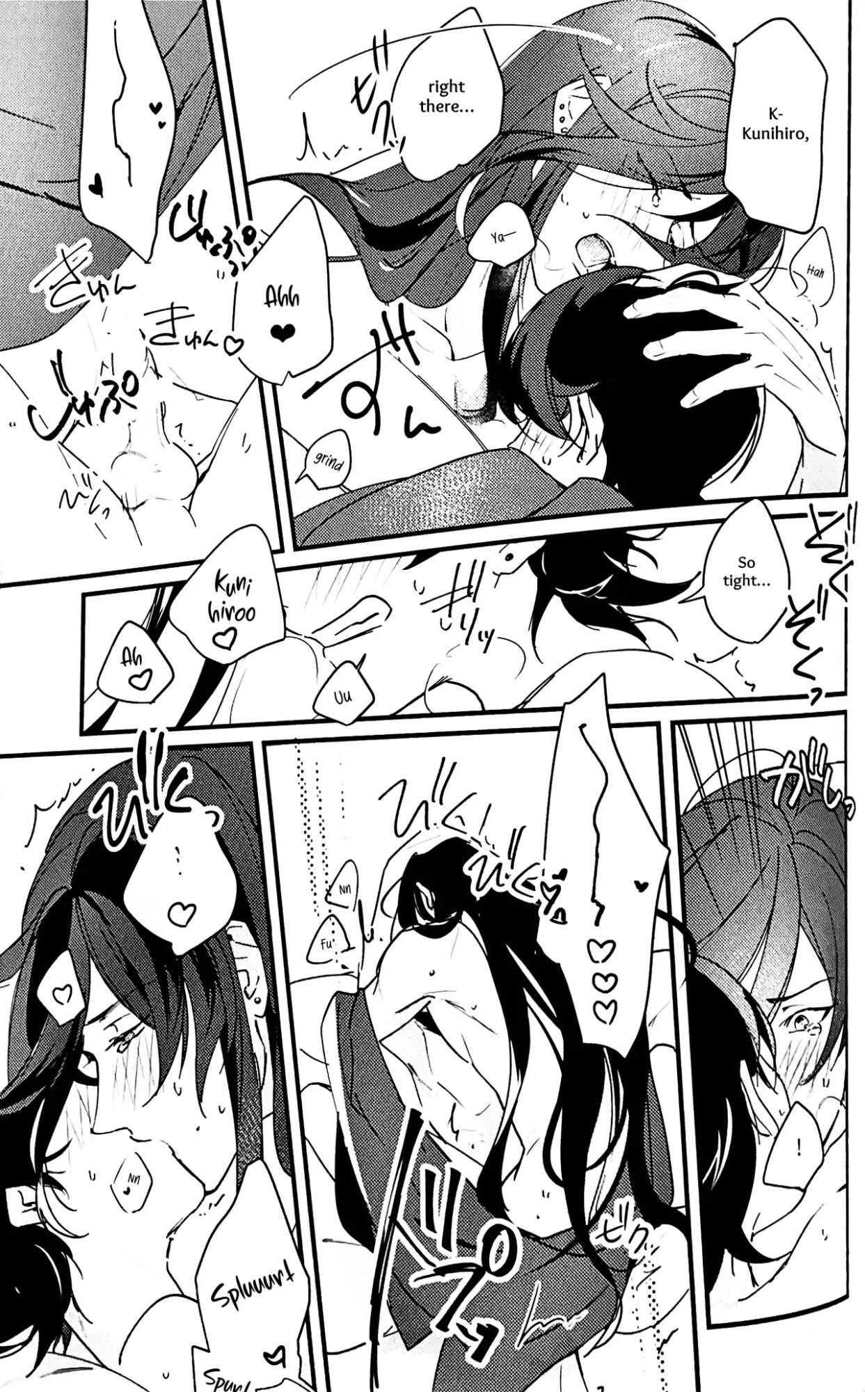 [Jibika (Hanaji)] Kimi no Te | Your Hand (Touken Ranbu) [mayabird]