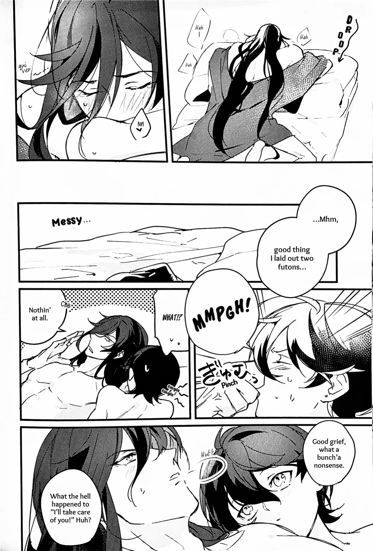 [Jibika (Hanaji)] Kimi no Te | Your Hand (Touken Ranbu) [mayabird]