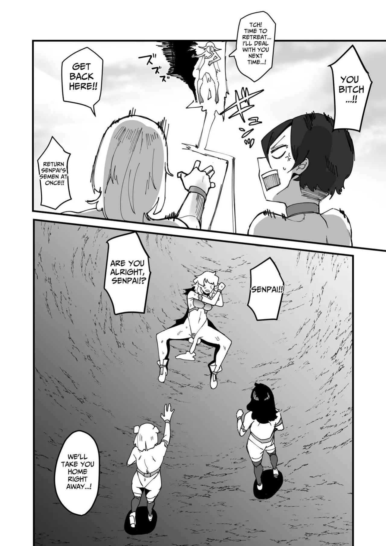 [Tsutsumorien (Tsutsumori)] Futanari Sei Hime Futanari Seieki wa Tokunoo Maryoku Iri～ Teki mo Nakama mo Minna Watakushi no Chinpo o Neratteru～ | The Holy Futanari Princess ~Both Friends And Foes Are After My Mana-Concentrated Futanari Semen~ [tsuyoshi]