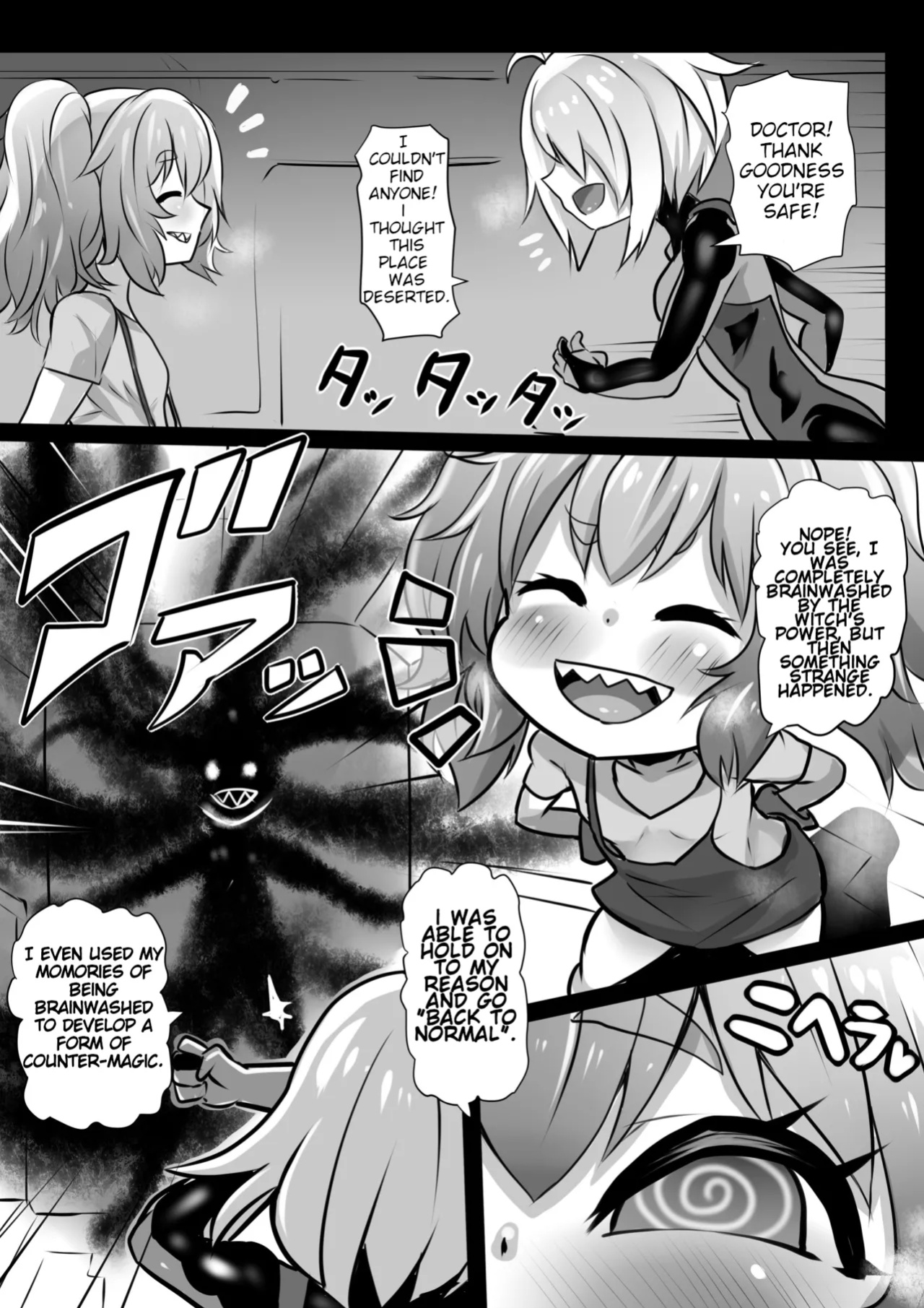 [Sekki Kettle Jidai (Sekki Kettle)] Sennou Juurin Sareshi Juusha to Henbou Seshi Matanomi Hime ~Mogu Mogu Chiffon Hime~ | The Brainwashed Servant and the Transformed Princess ~Munch Munch Princess Chiffon~