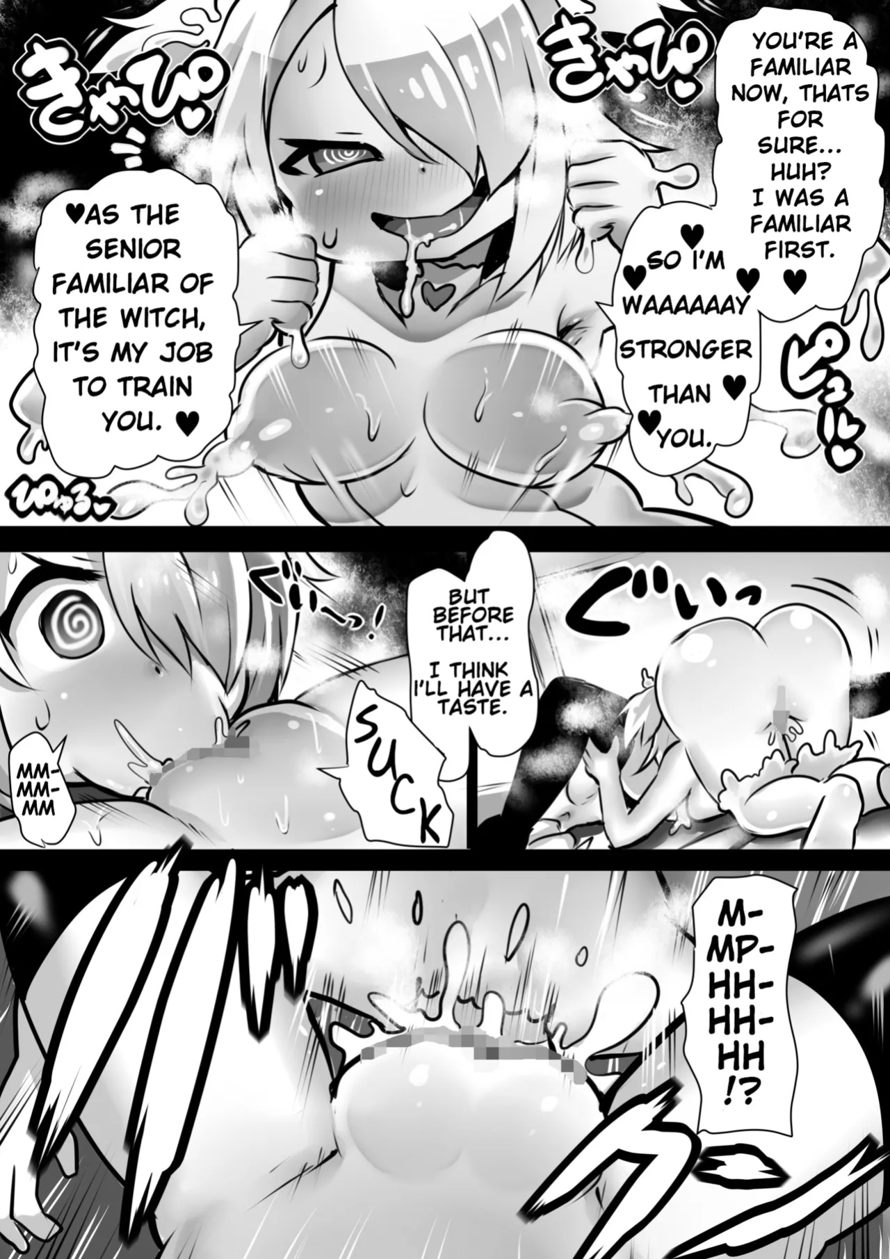 [Sekki Kettle Jidai (Sekki Kettle)] Sennou Juurin Sareshi Juusha to Henbou Seshi Matanomi Hime ~Mogu Mogu Chiffon Hime~ | The Brainwashed Servant and the Transformed Princess ~Munch Munch Princess Chiffon~