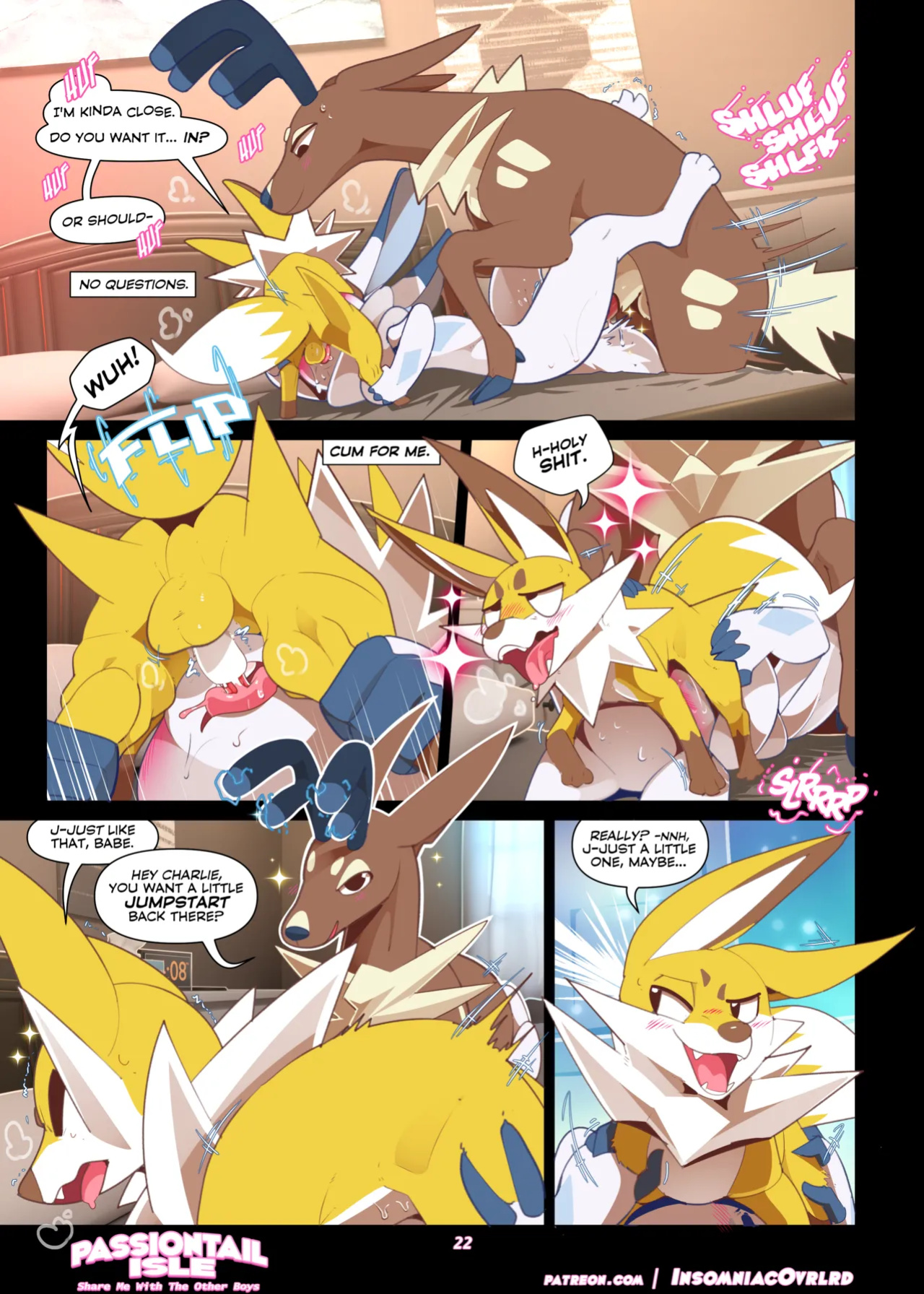 [InsomniacOvrLrd (Tom Smith)] Passiontail Isle: Share Me with the Other Boys