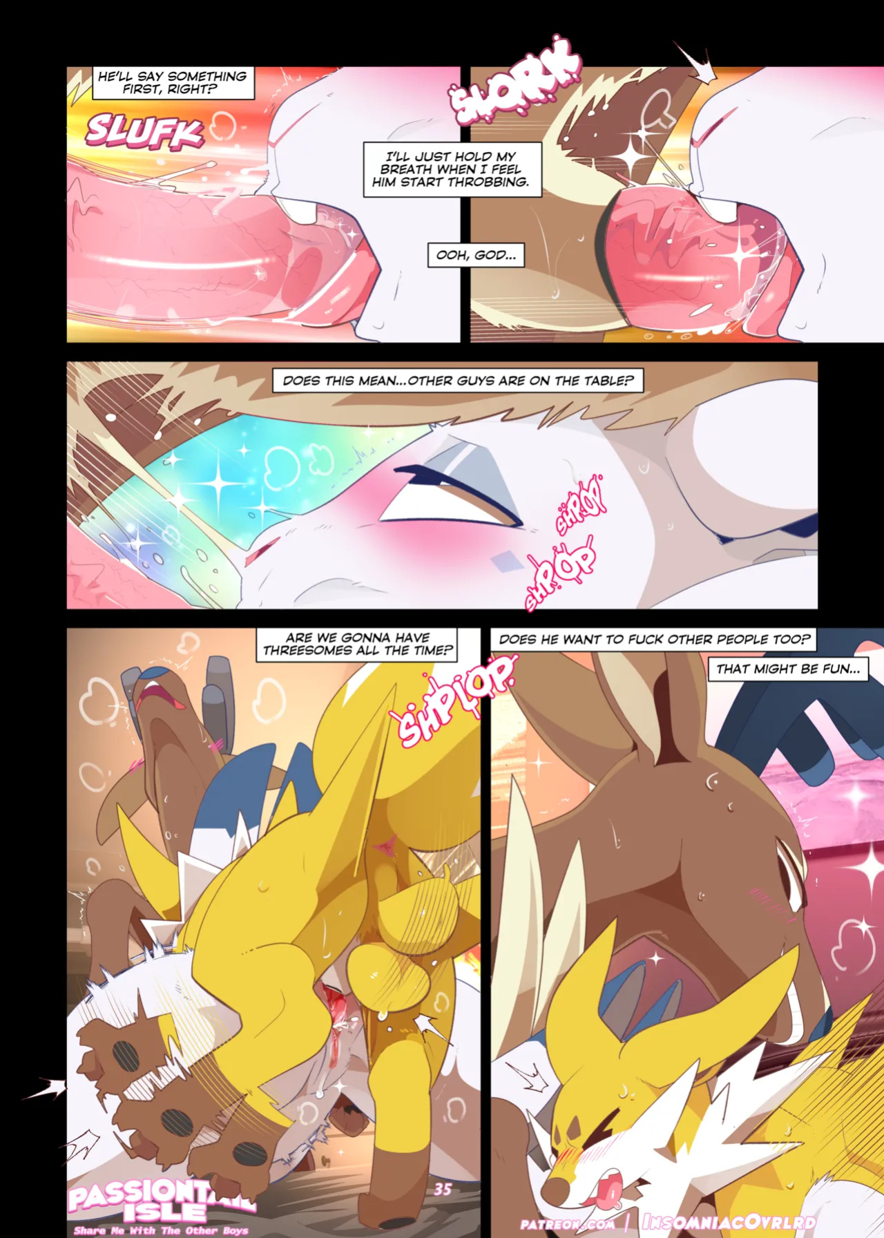 [InsomniacOvrLrd (Tom Smith)] Passiontail Isle: Share Me with the Other Boys