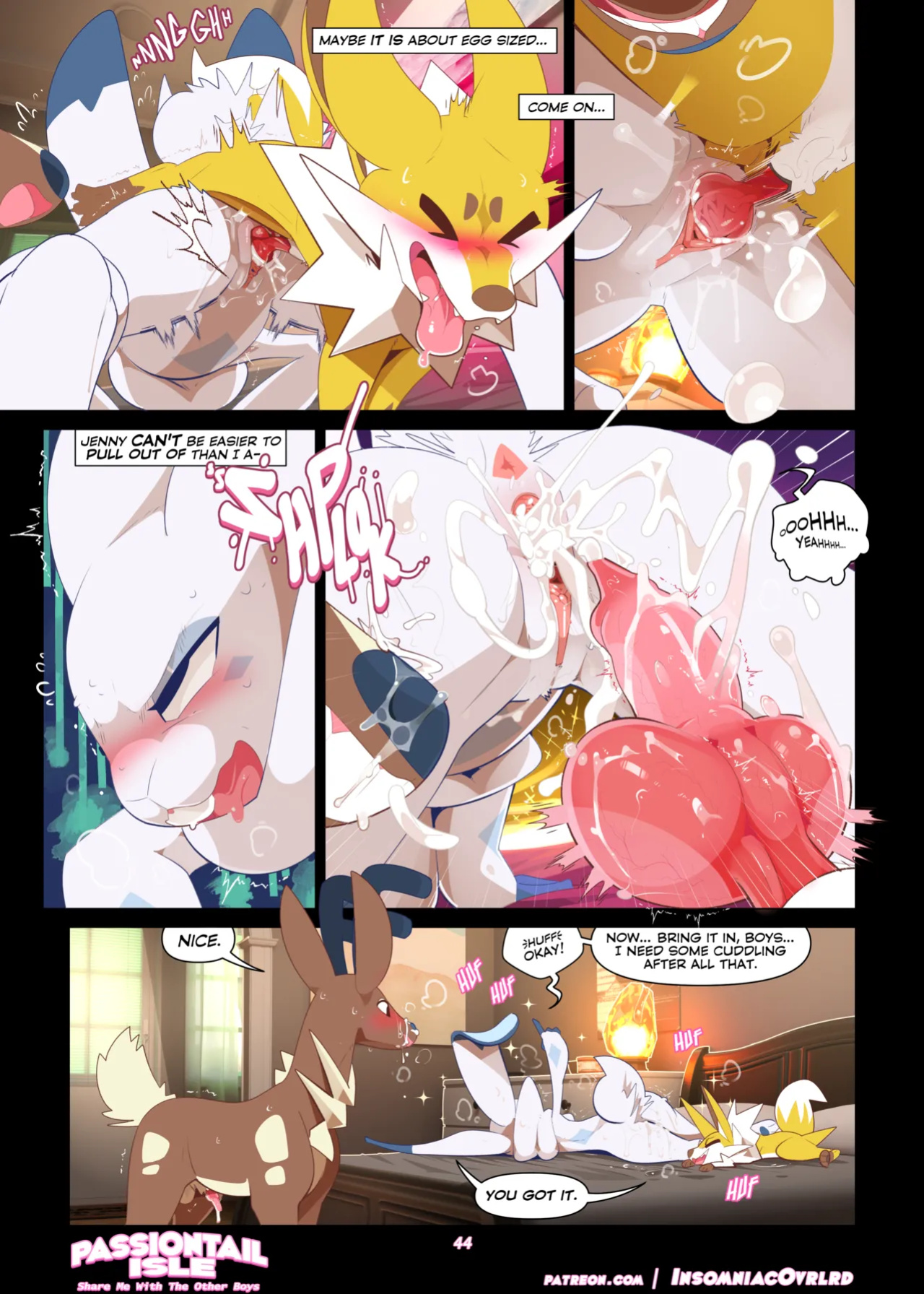 [InsomniacOvrLrd (Tom Smith)] Passiontail Isle: Share Me with the Other Boys