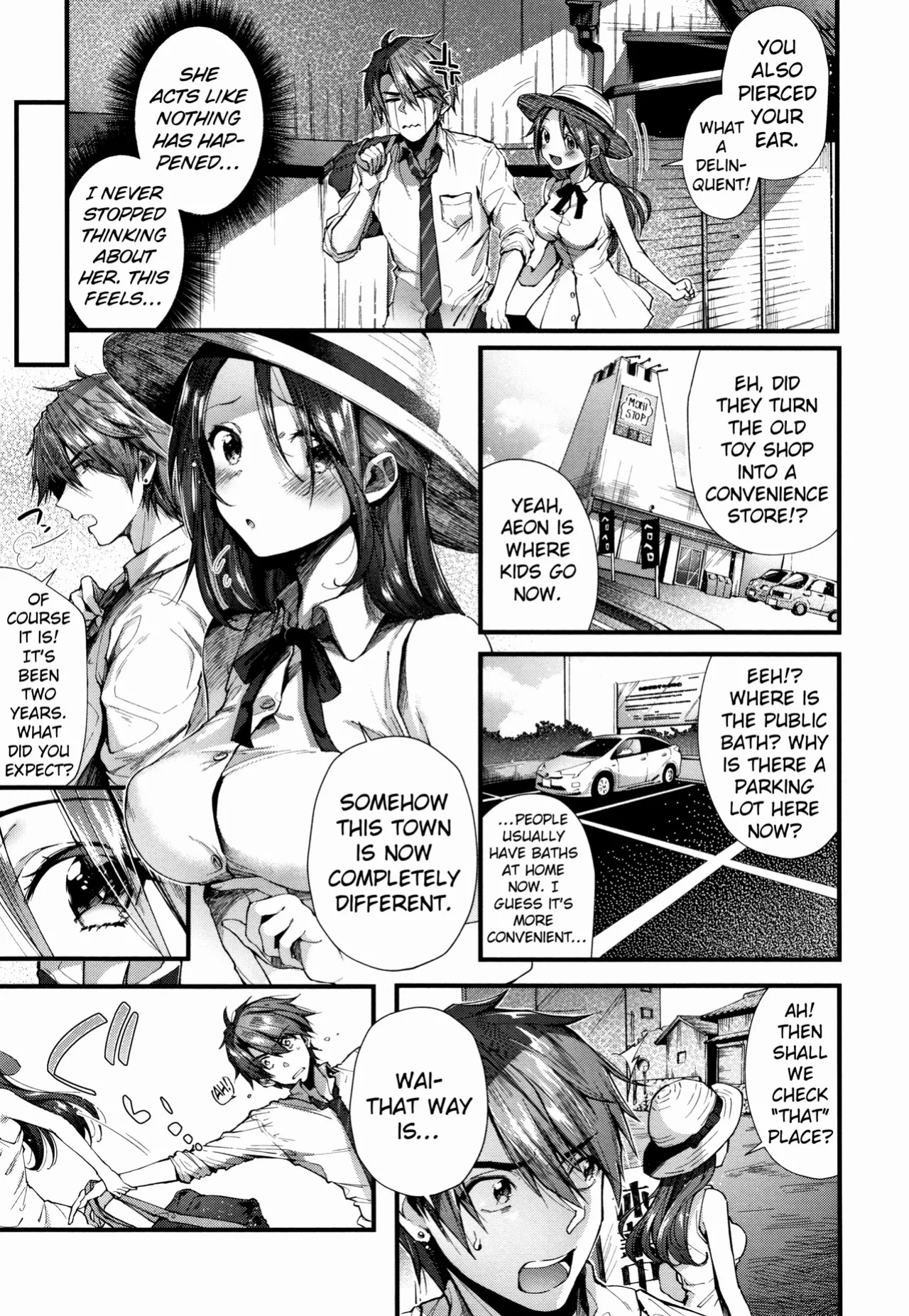 [Suihei Sen] Kono Machi de Mou Ichidou | Once More in This Town (Kiss Hug) [ConTL]