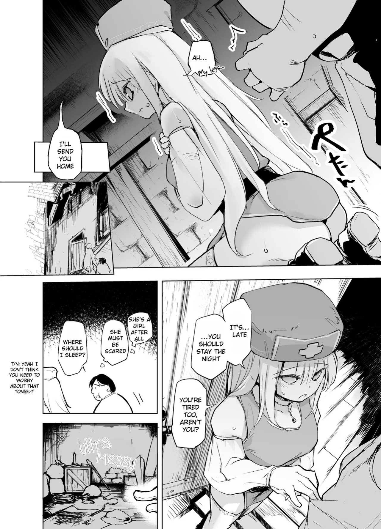 [Kaede Momiji (Shijokko)] Companions of the Hero 'Aaa' | Priestess and Merchant [Rei Scans]