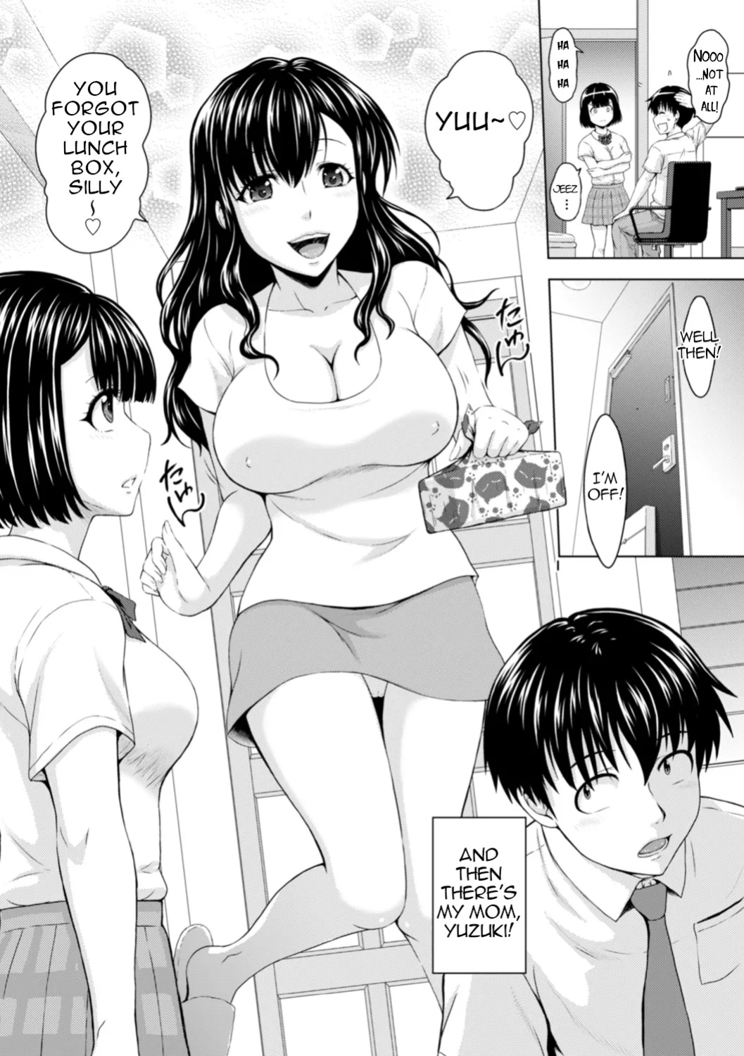 [Mahiruno Kagerou] Honjitsu mo Haha to Imouto no Choukyou Hiyori | Another Good Day to Train my Mother and Little Sister Ch. 1 [menospeaknihongo]