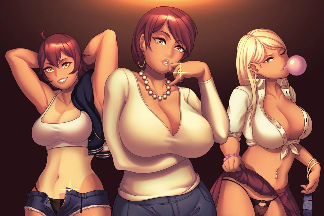 [WingedWasabi/various] Ambers family - Melph, Gyana, Tamia & Gina (OC)