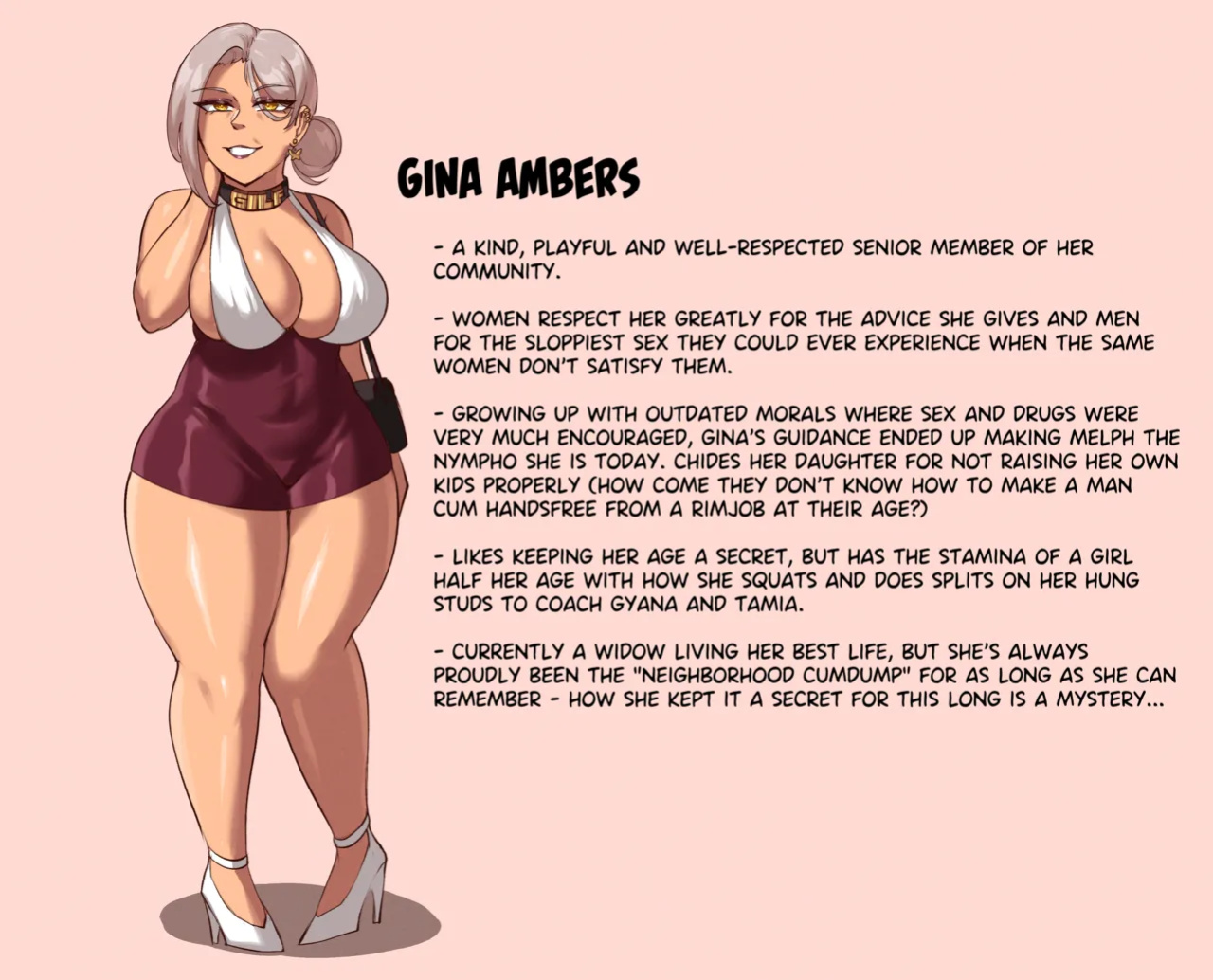 [WingedWasabi/various] Ambers family - Melph, Gyana, Tamia & Gina (OC)