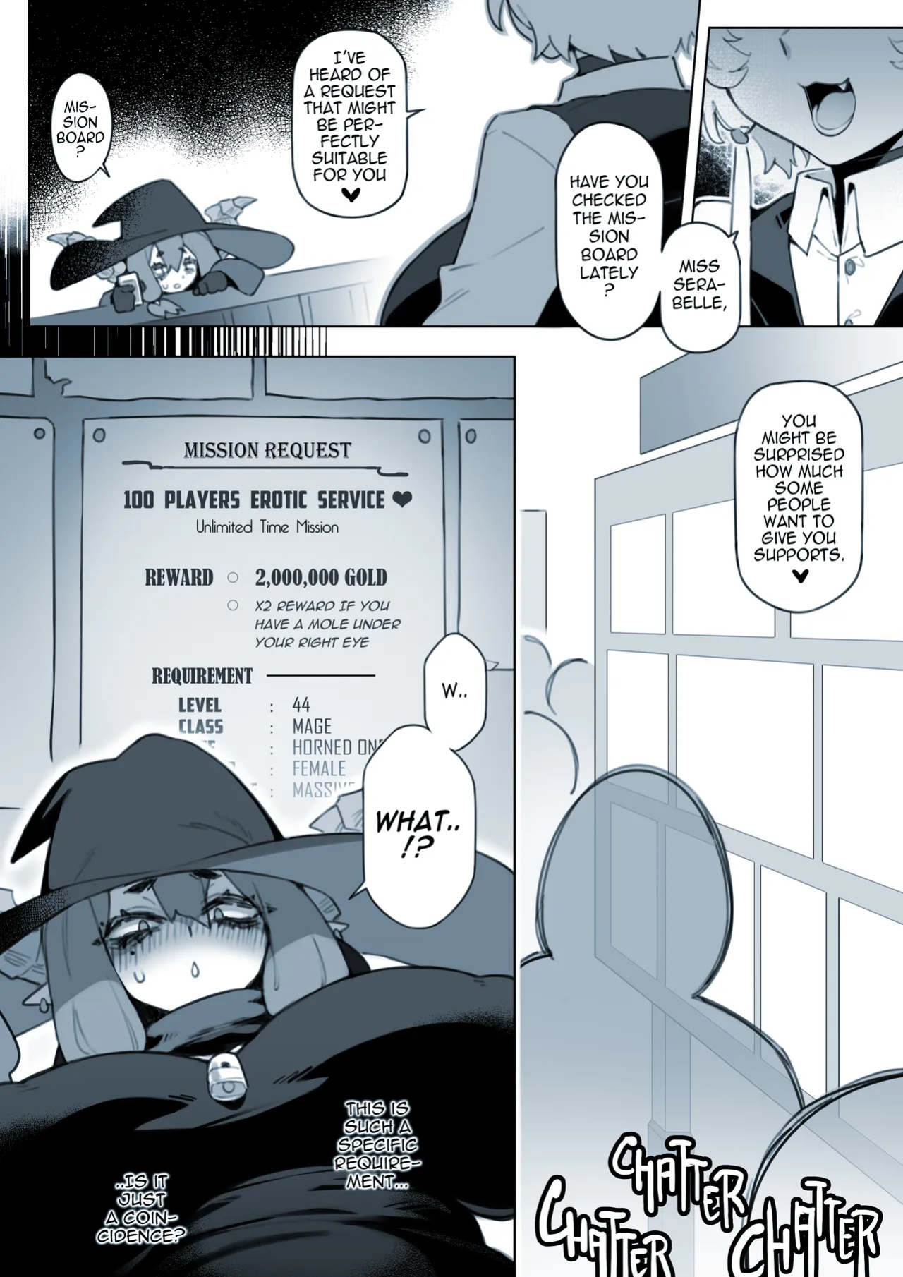 [FUYA] Miss Serabelle is a Miserable Cum Dump R18 Comic [ENGLISH]