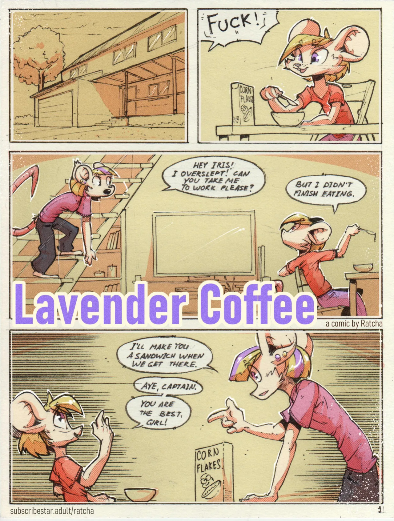 [Ratcha] Lavender Coffee