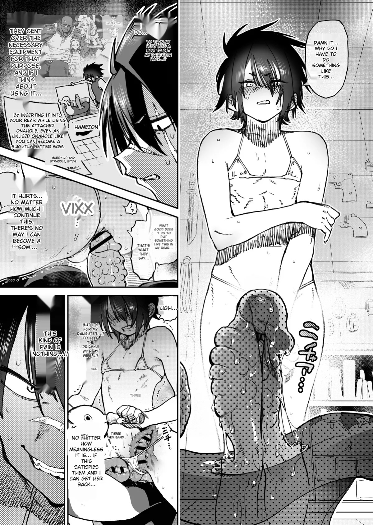 [Horieros] "The Strongest Assassin's self-feminization into a fallen shemale" 1-11 [Rough English]