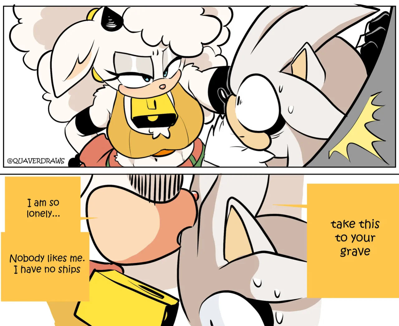 [QuaverDraws (QuaverNSFW)] Lanolin's Quadruple S Treatment + Extras