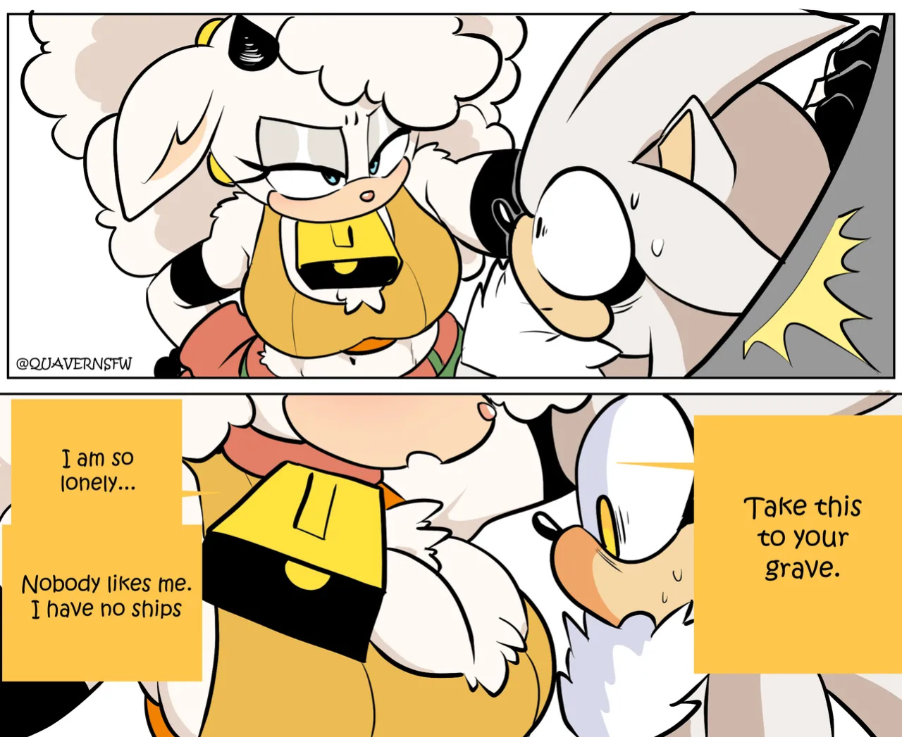 [QuaverDraws (QuaverNSFW)] Lanolin's Quadruple S Treatment + Extras