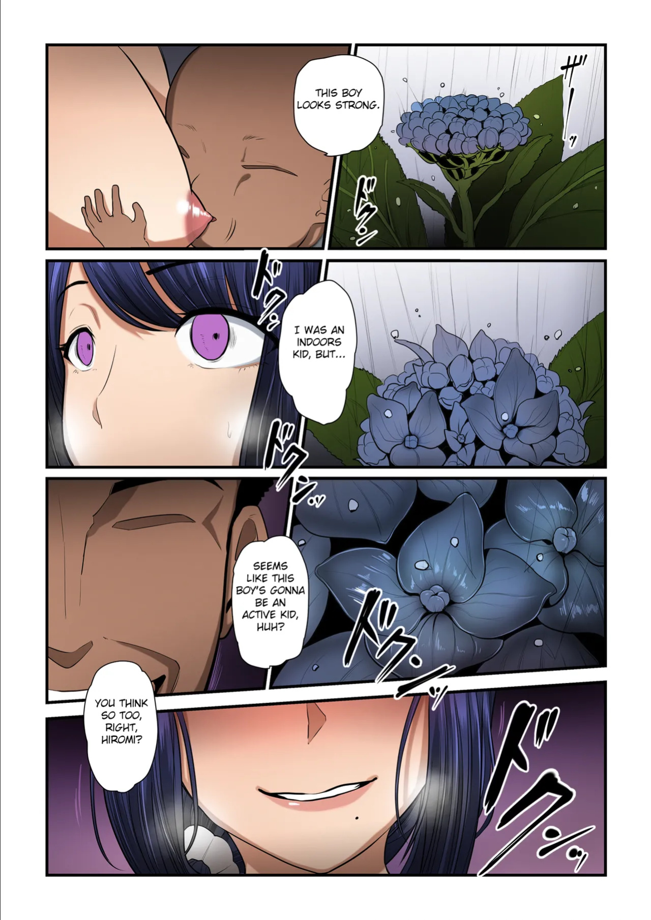 [Ura no Hikidashi (Nizii)] Nureta Ajisai 3 [Fated Circle][Colorized]