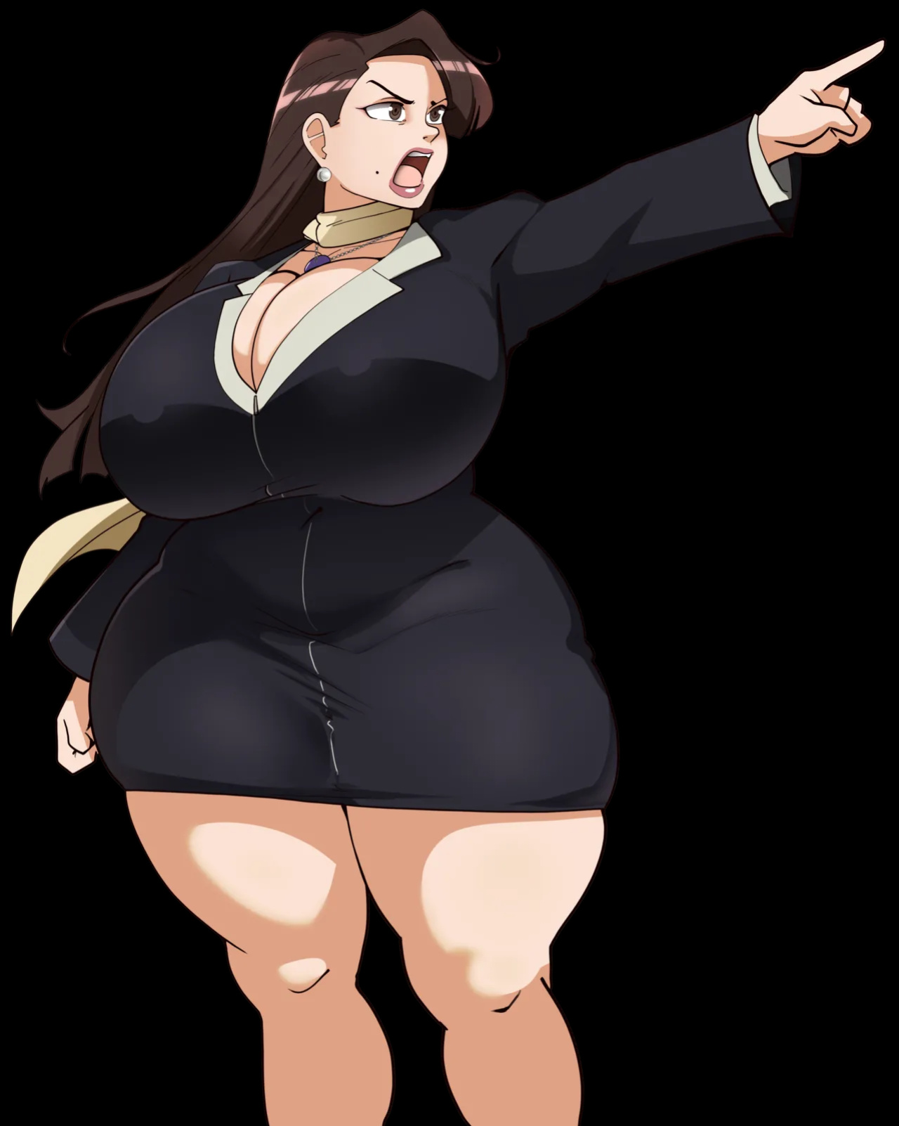 [BitterCream] Mia Fey & Convict SEX [Uncensored] (Ace Attorney/Gyakuten Saiban)