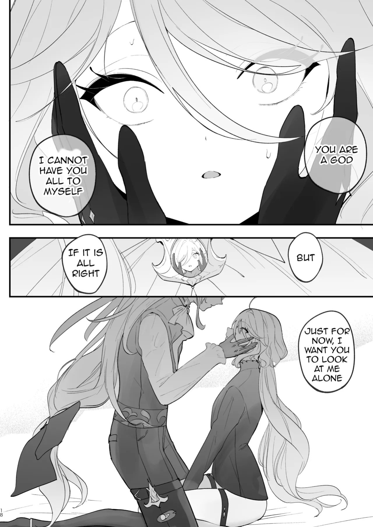 [STRAWBERRY SLIME EXHIBITION (Ichigono Rei)] Mizu wa Saigo ni Itadakou - I'll Have the Water Last (Genshin Impact) [isredash]