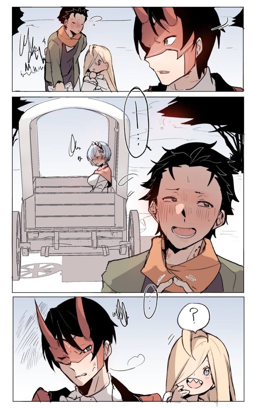 [Angel] A warm night amid foreign lands (Re:Zero kara Hajimeru Isekai Seikatsu)