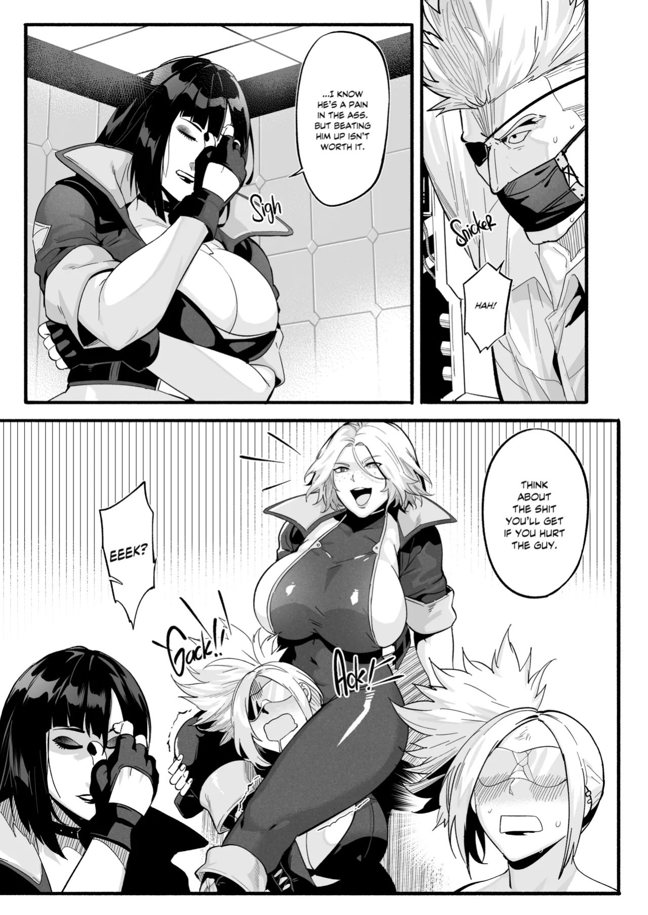 [WaifuSplit (Ryopie)] A-BLOCK ch.1-2
