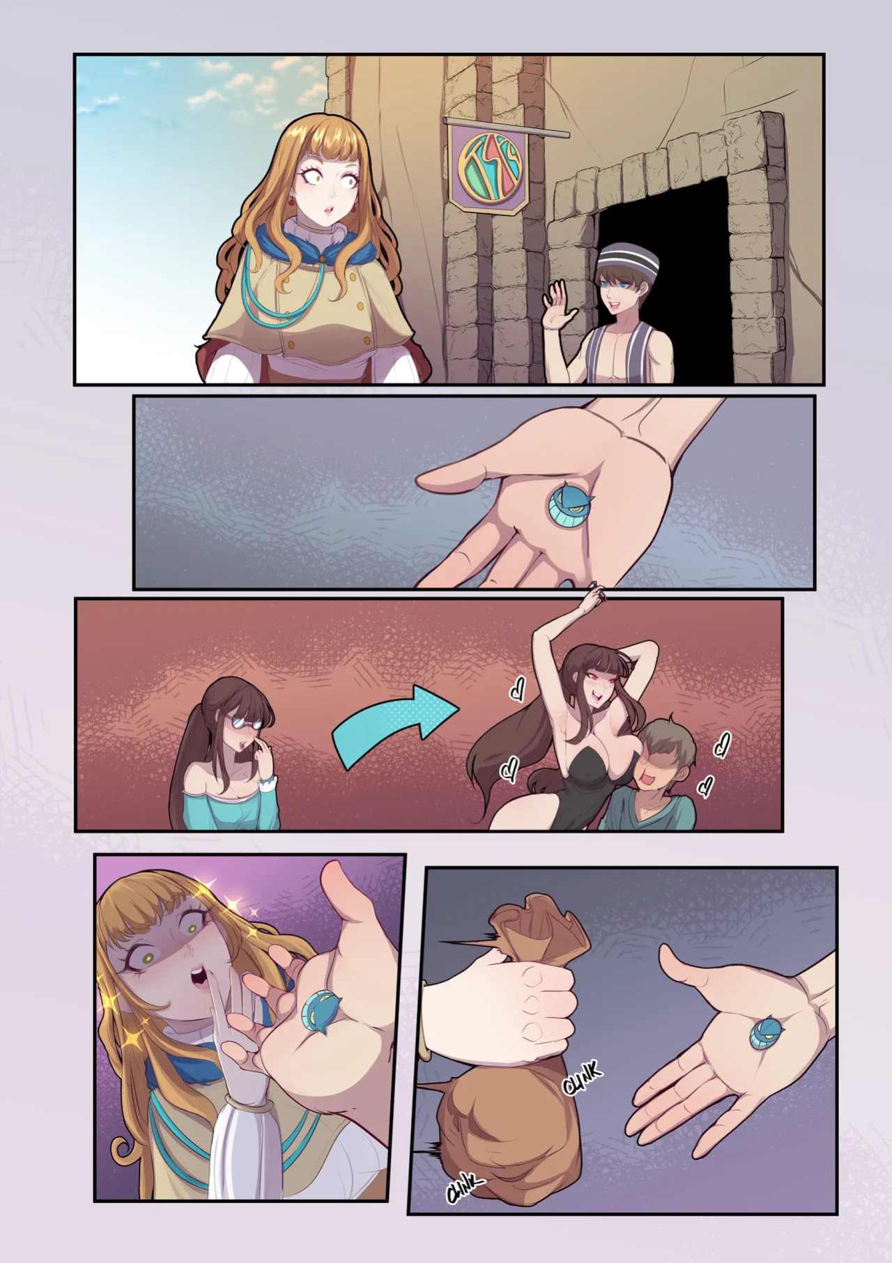 [TSFSingularity (Oznovx)] No Brain All Gain (Black Clover)