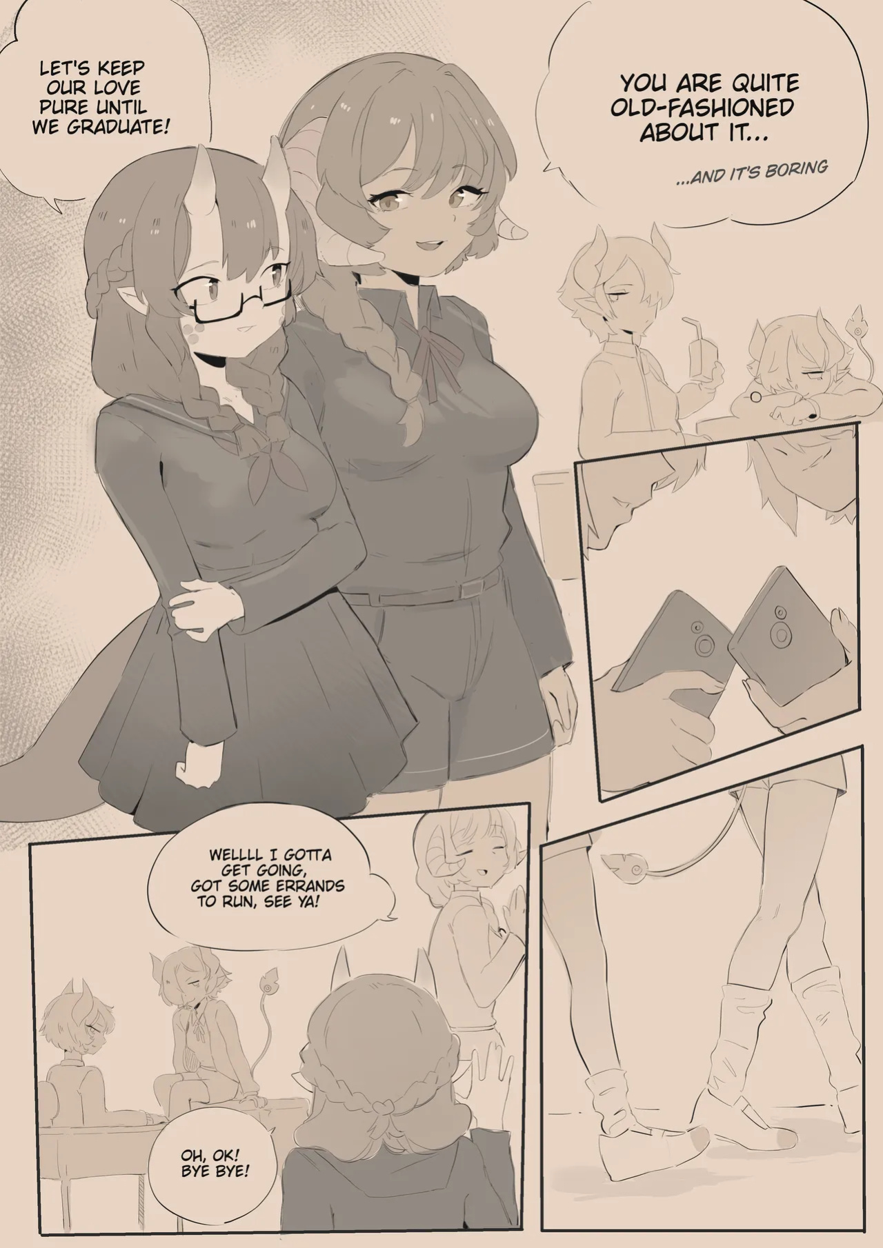 Perverted futanari secretly pushed her virgin girlfriend into 'compensated dating' and got her addicted to it!
